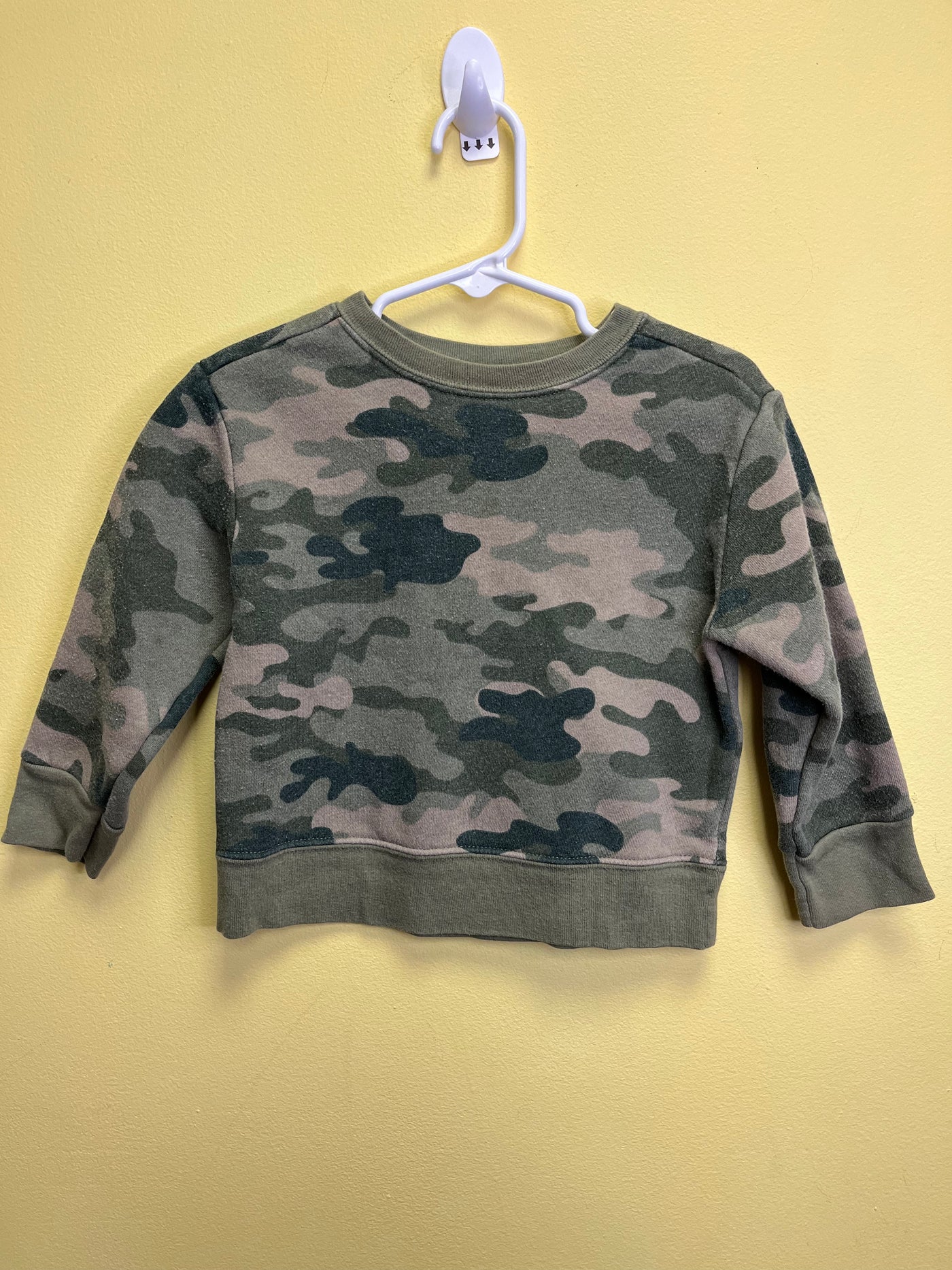 Boys 24 mo Camo Long Sleeve Sweatshirt