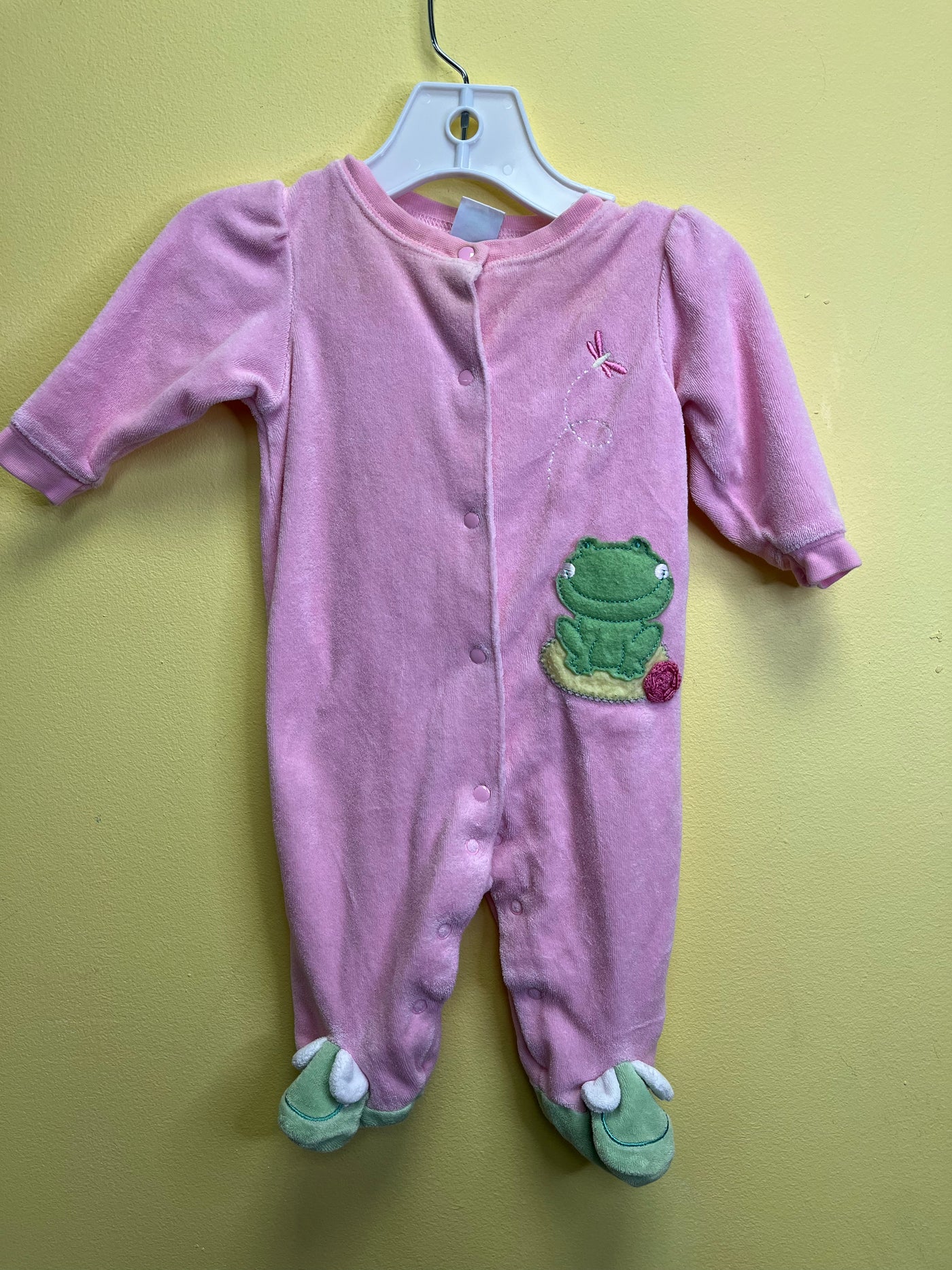 Girls 3 mo Frog Sleeper