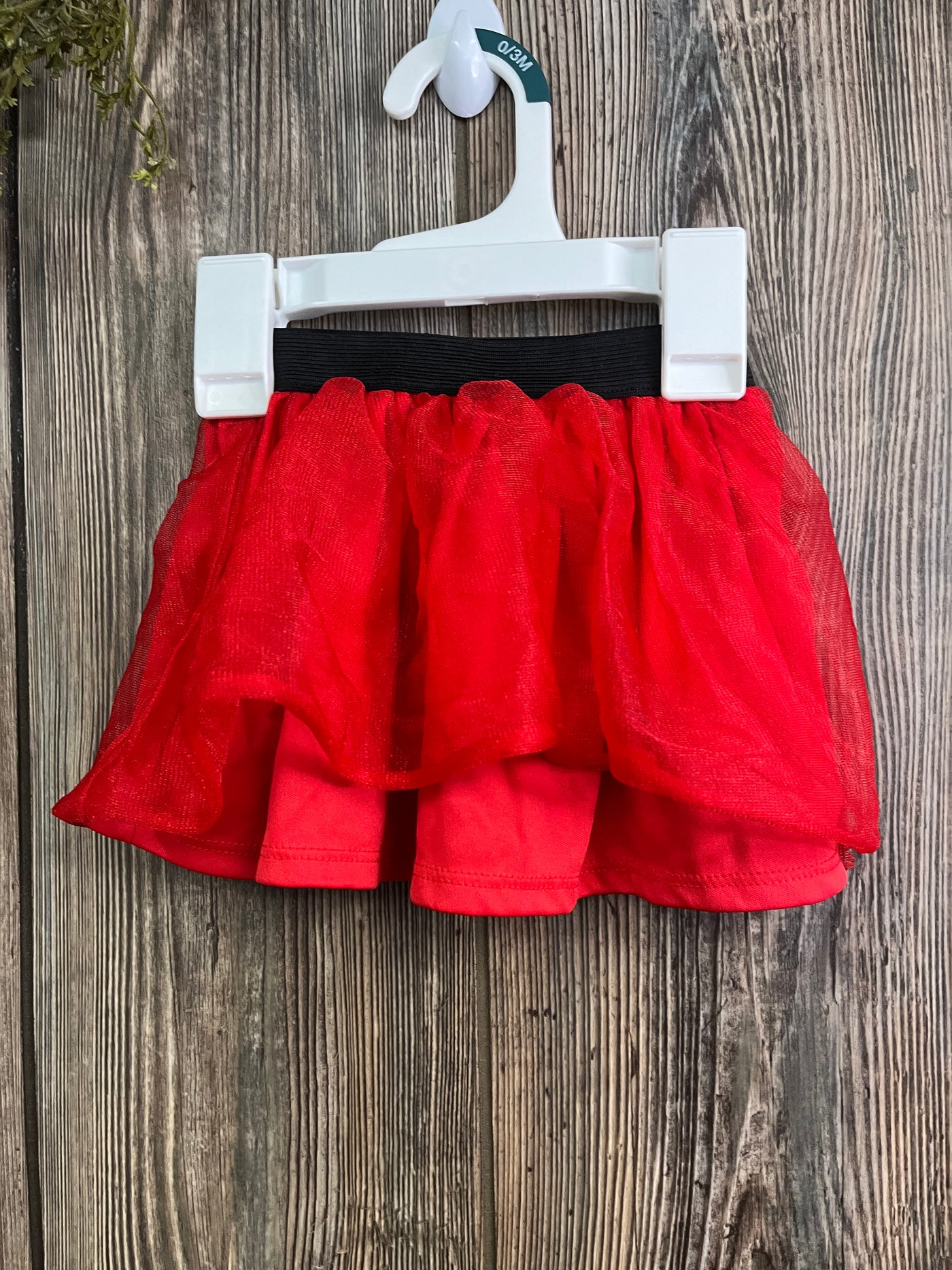 Girls 12 mo Red Valentine Skirt Minnie Mouse