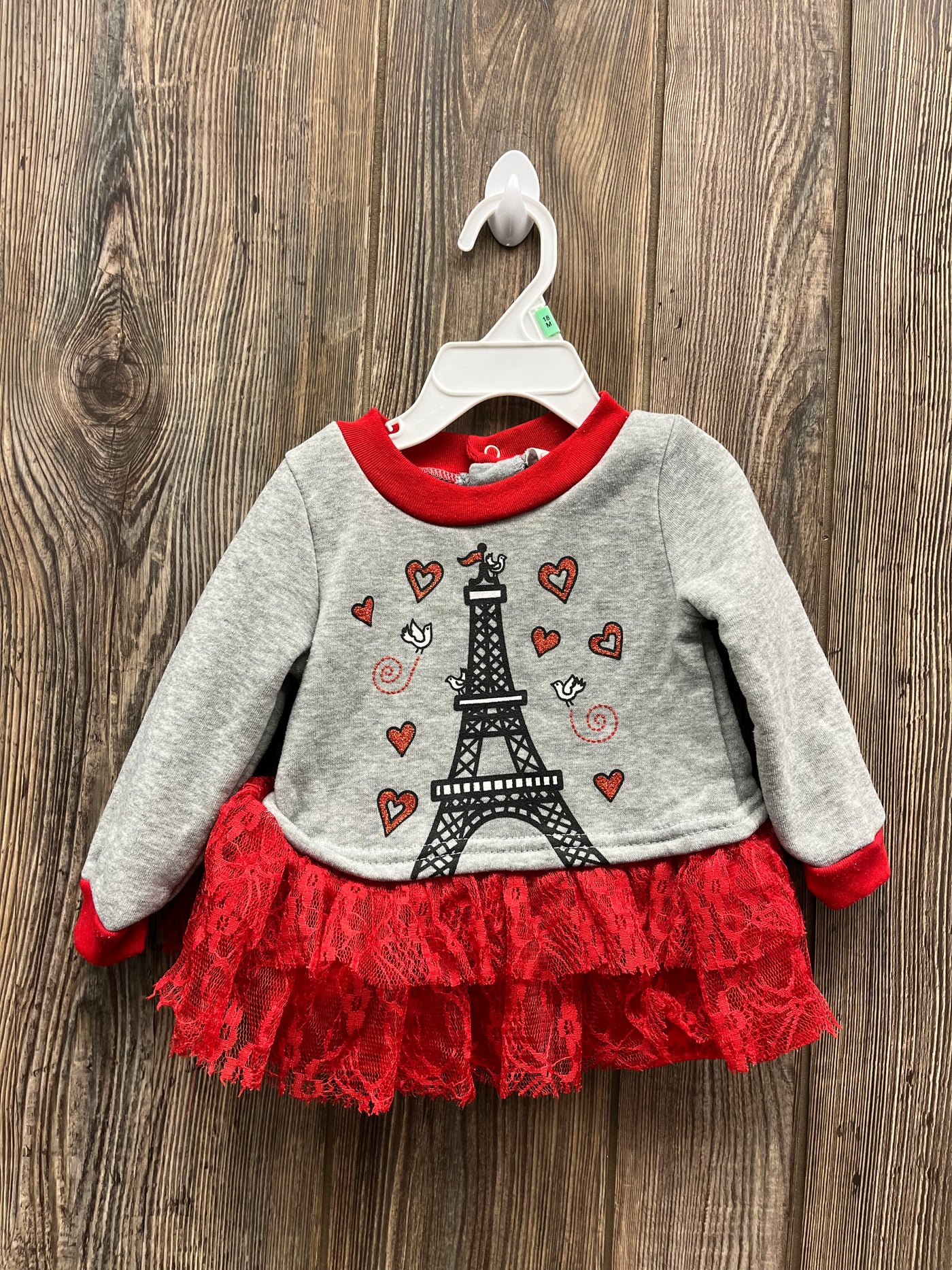 Girl 12 mo Love in Paris Sweater