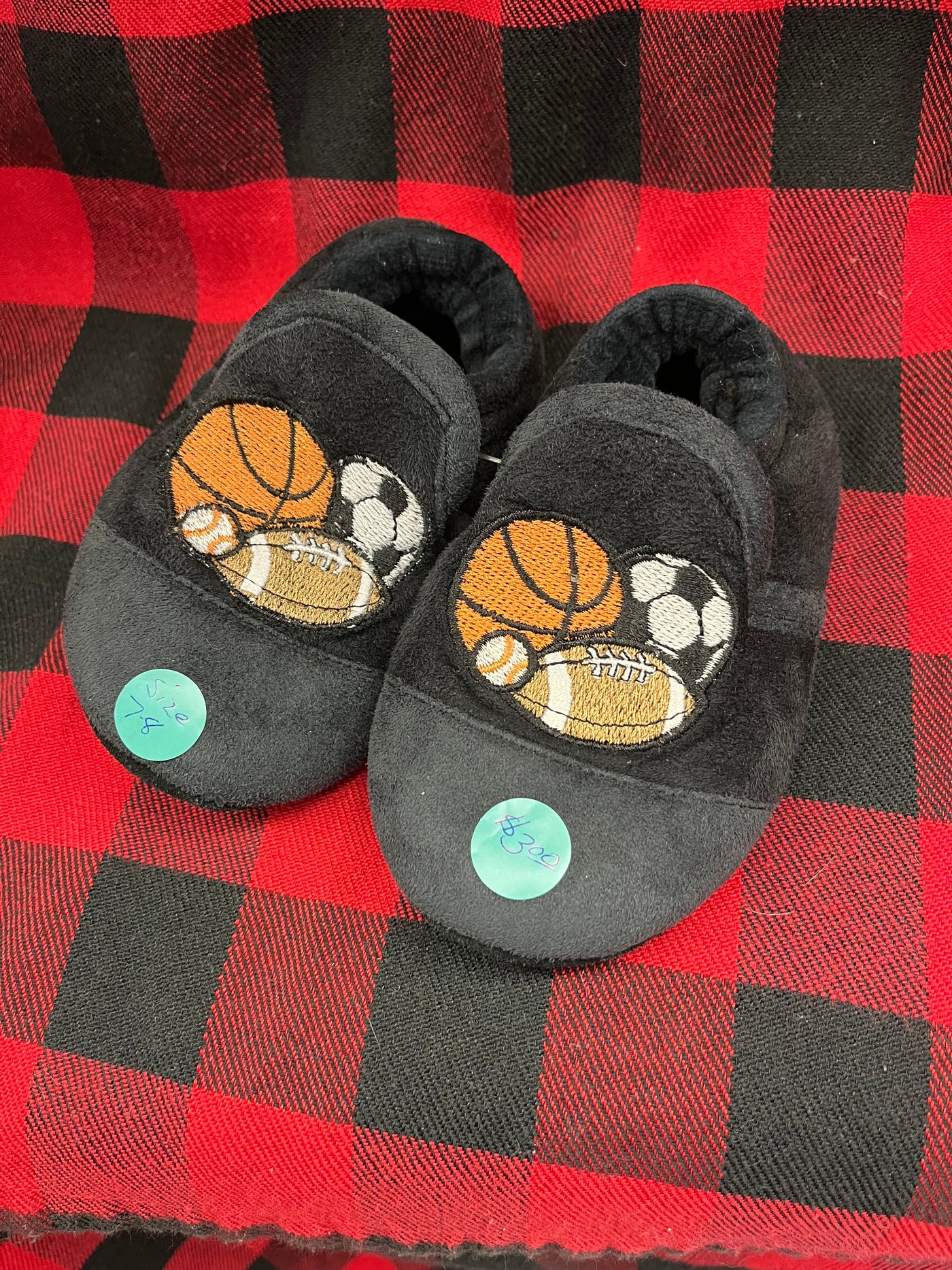 Boys 7-8 Sports Slippers