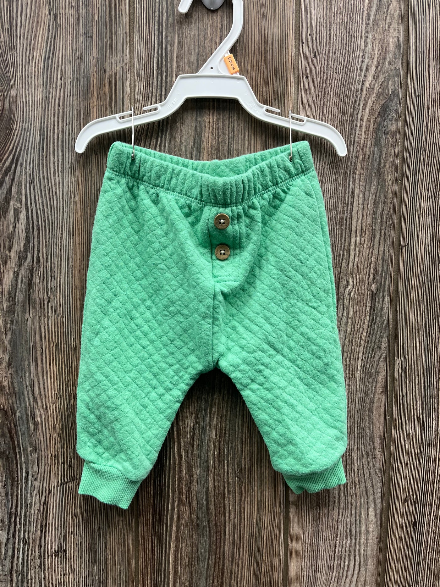 Boys 3-6 mo Green Sweatpants