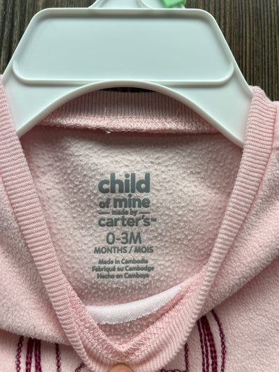 Girls 0-3 mo Llama Sweatshirt