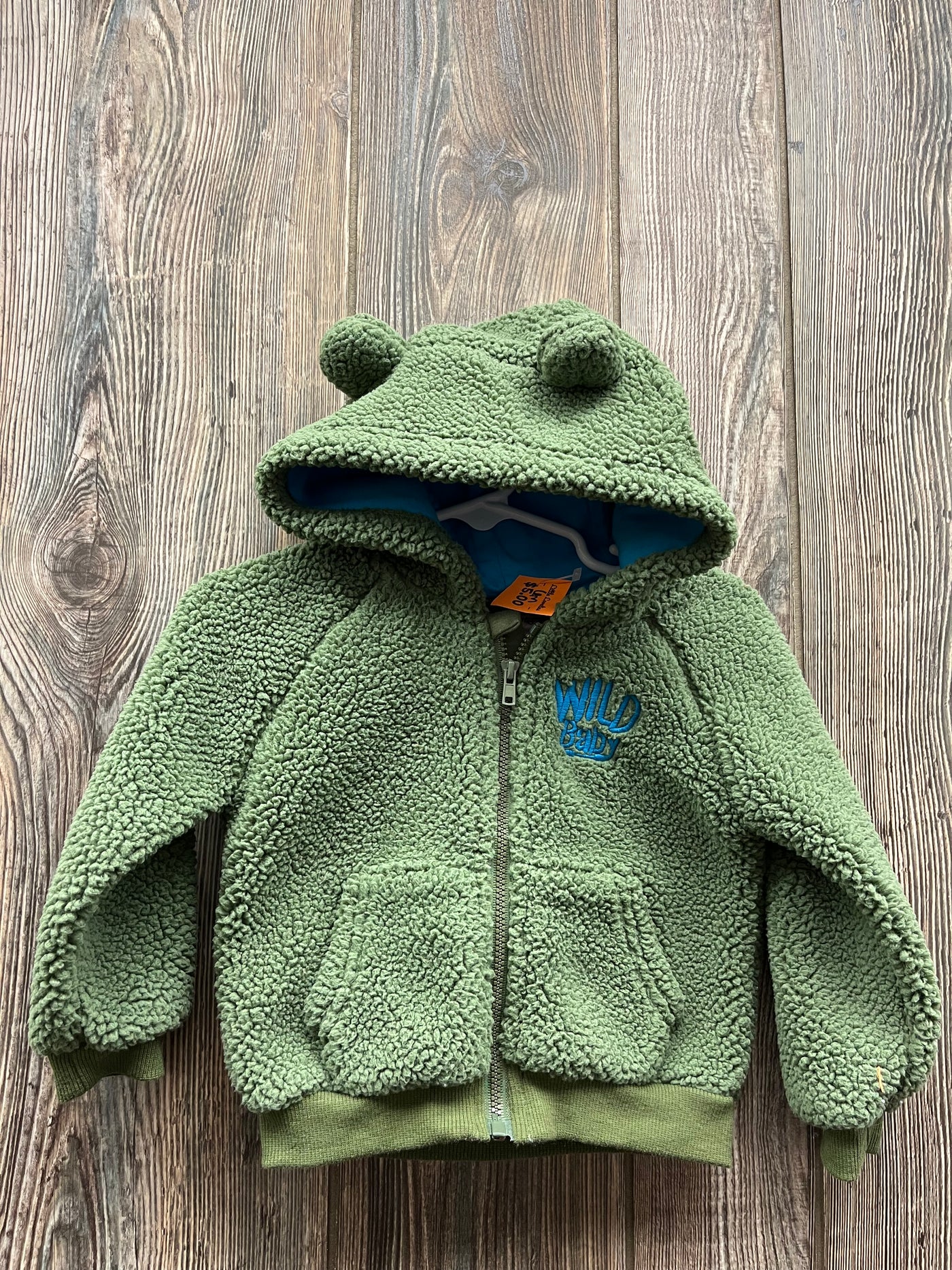 Boys 6 mo Wild Boy Zip up Hoodie