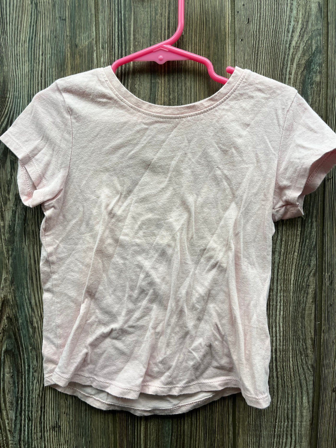 Girls 5T Pink Short Sleeve Shirt