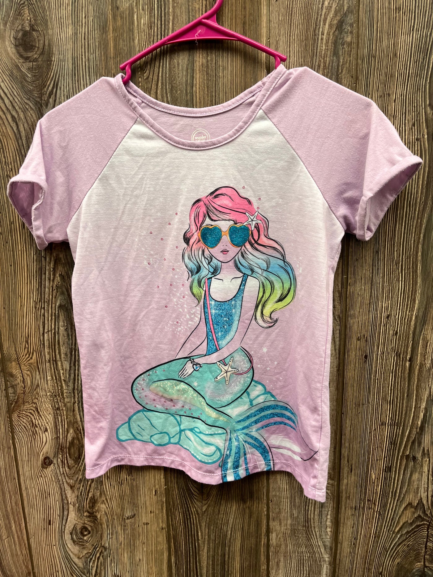 Girl 10/12 Mermaid Shirt