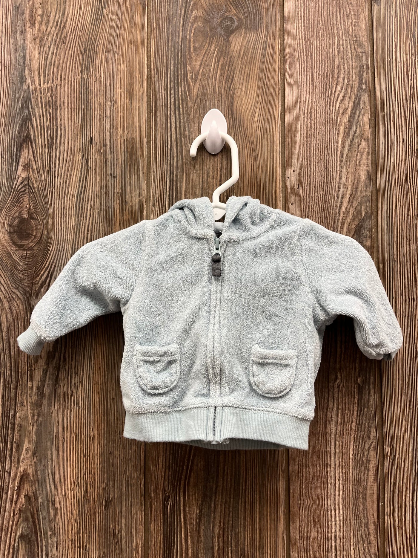 Boys NB Blue Zip up Hoodie