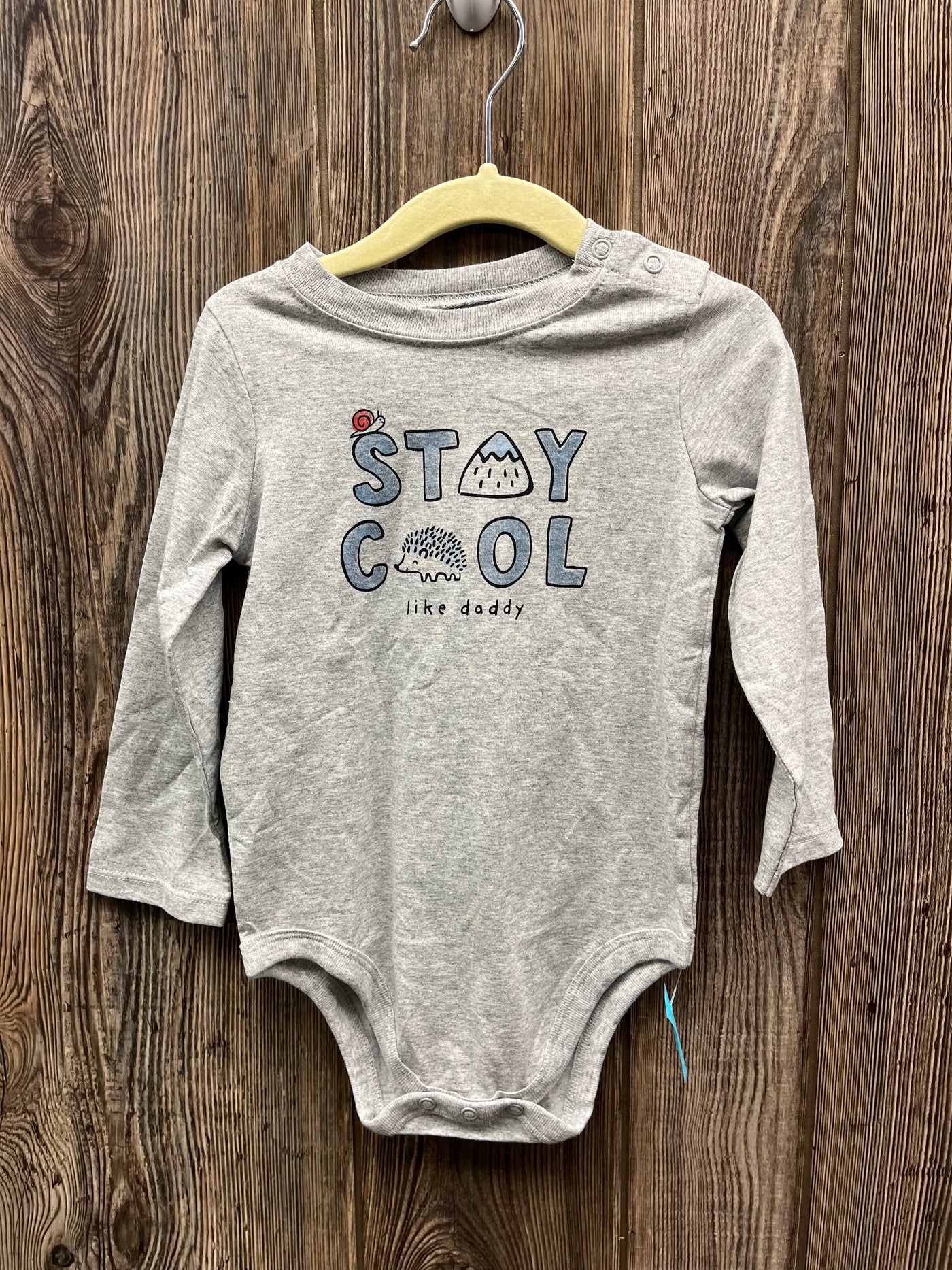 Boys 24 mo Stay Cool Long Sleeve Onesie