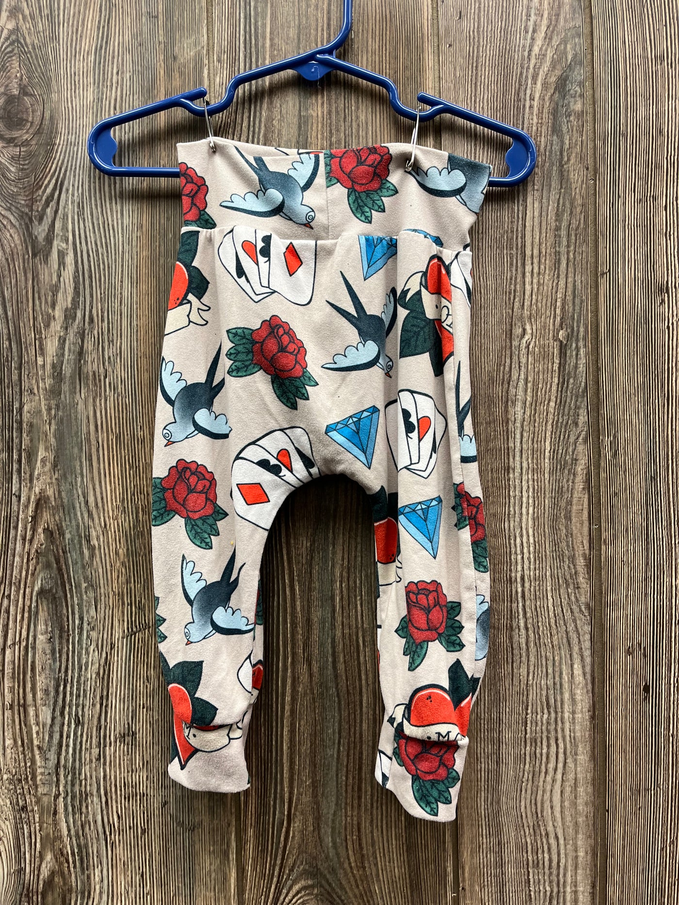 Girl 9-12 mo Boutique Card Pants