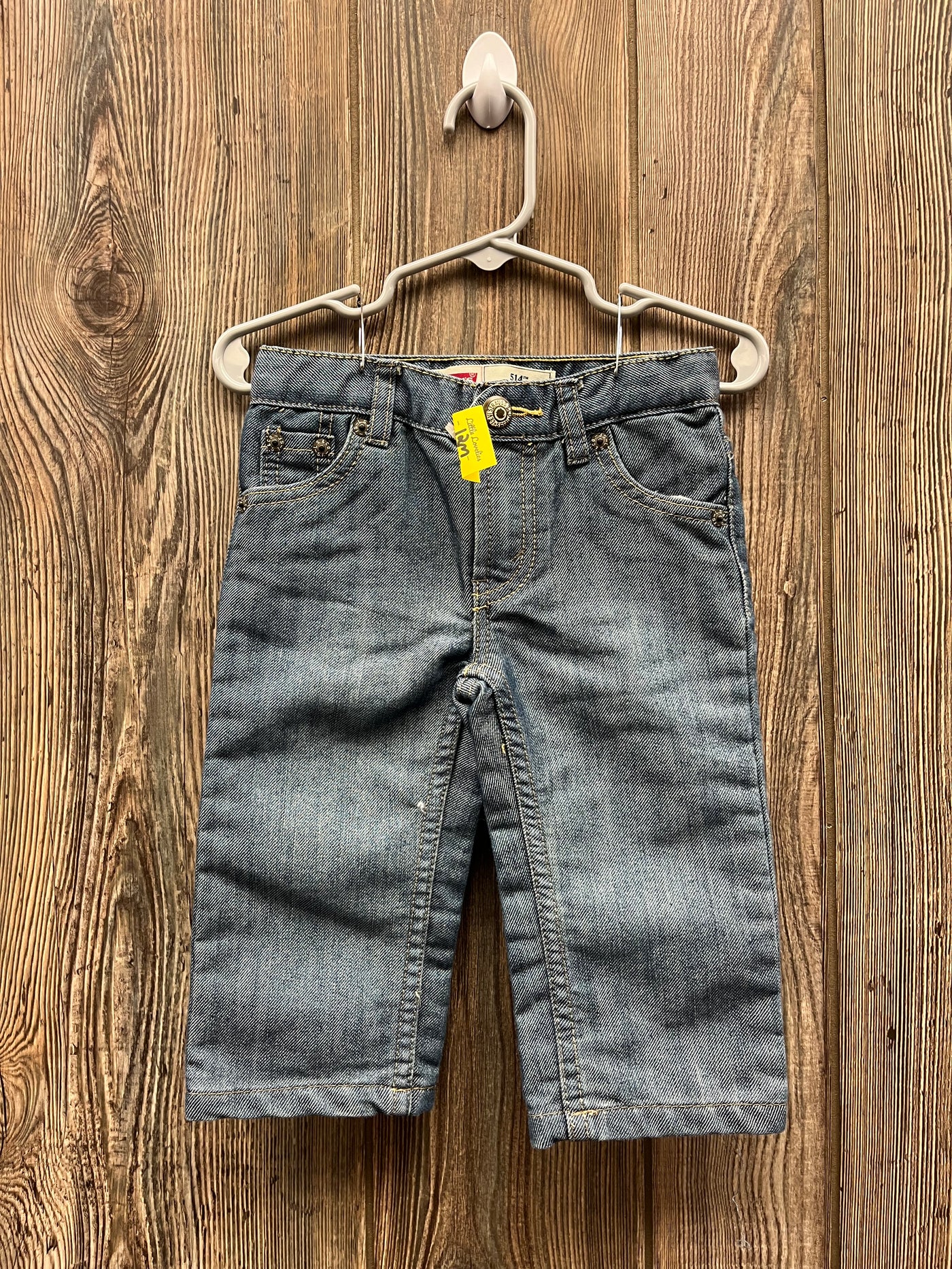 Boys 12 mo Blue Jeans Zip Levi's 514 Pants