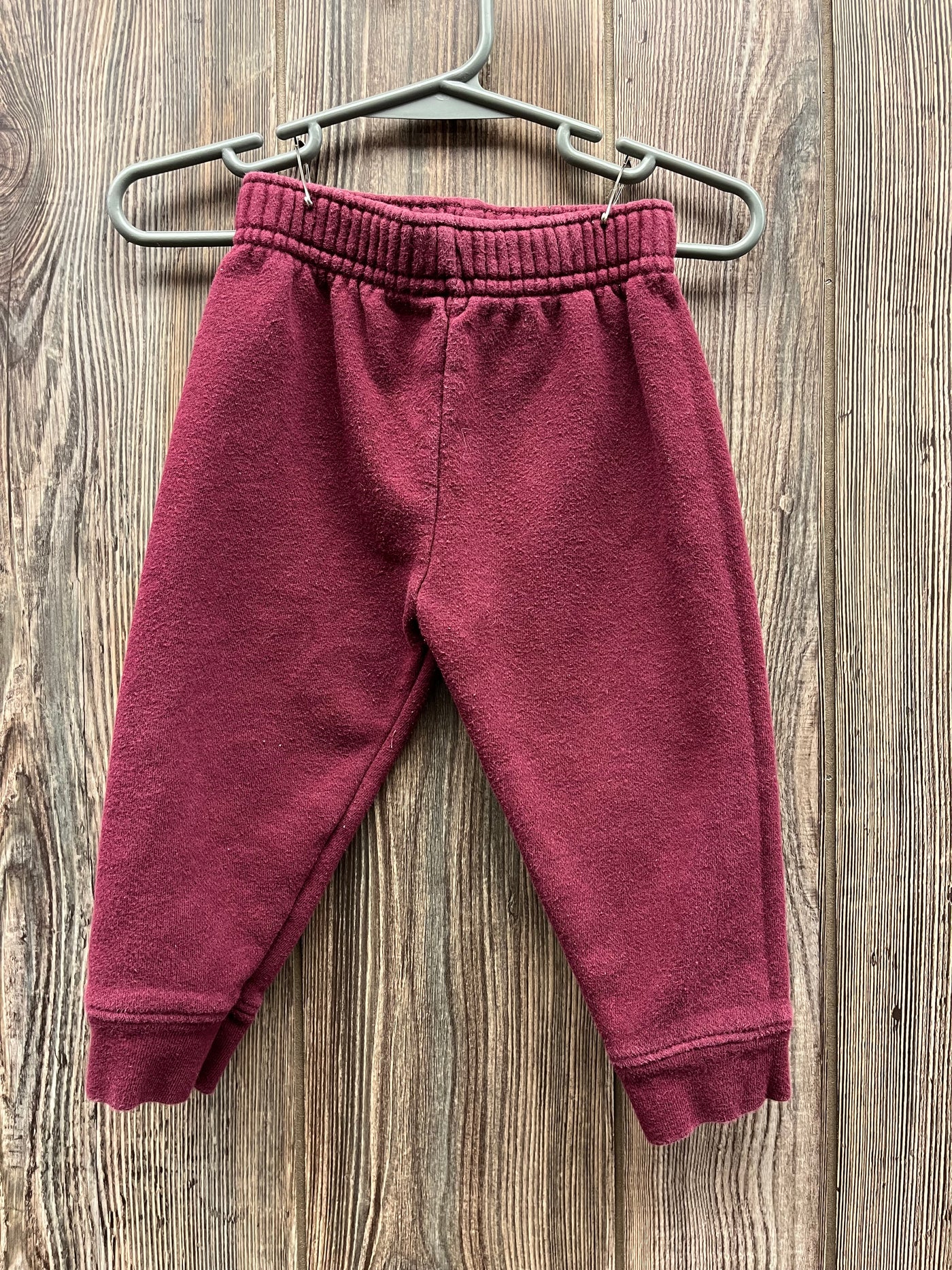 Boys 18 mo Wine Pull On Sweatpants