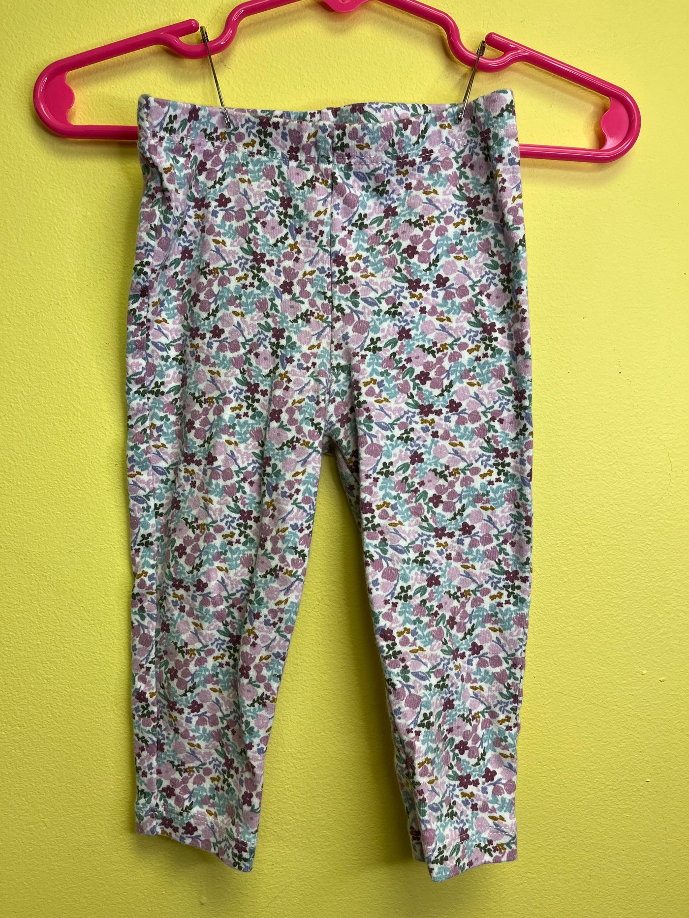 Girls 12 mo Pink Flower Pants