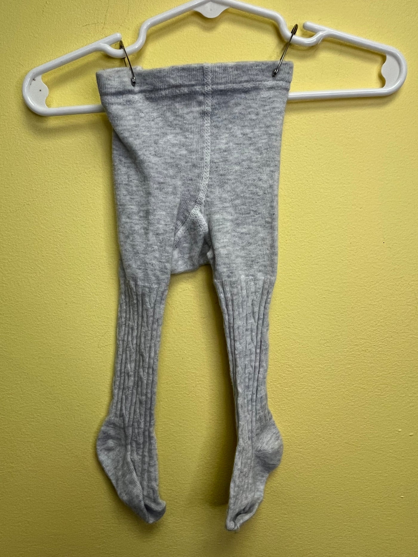 Girl 0-6 mo Gray Tights