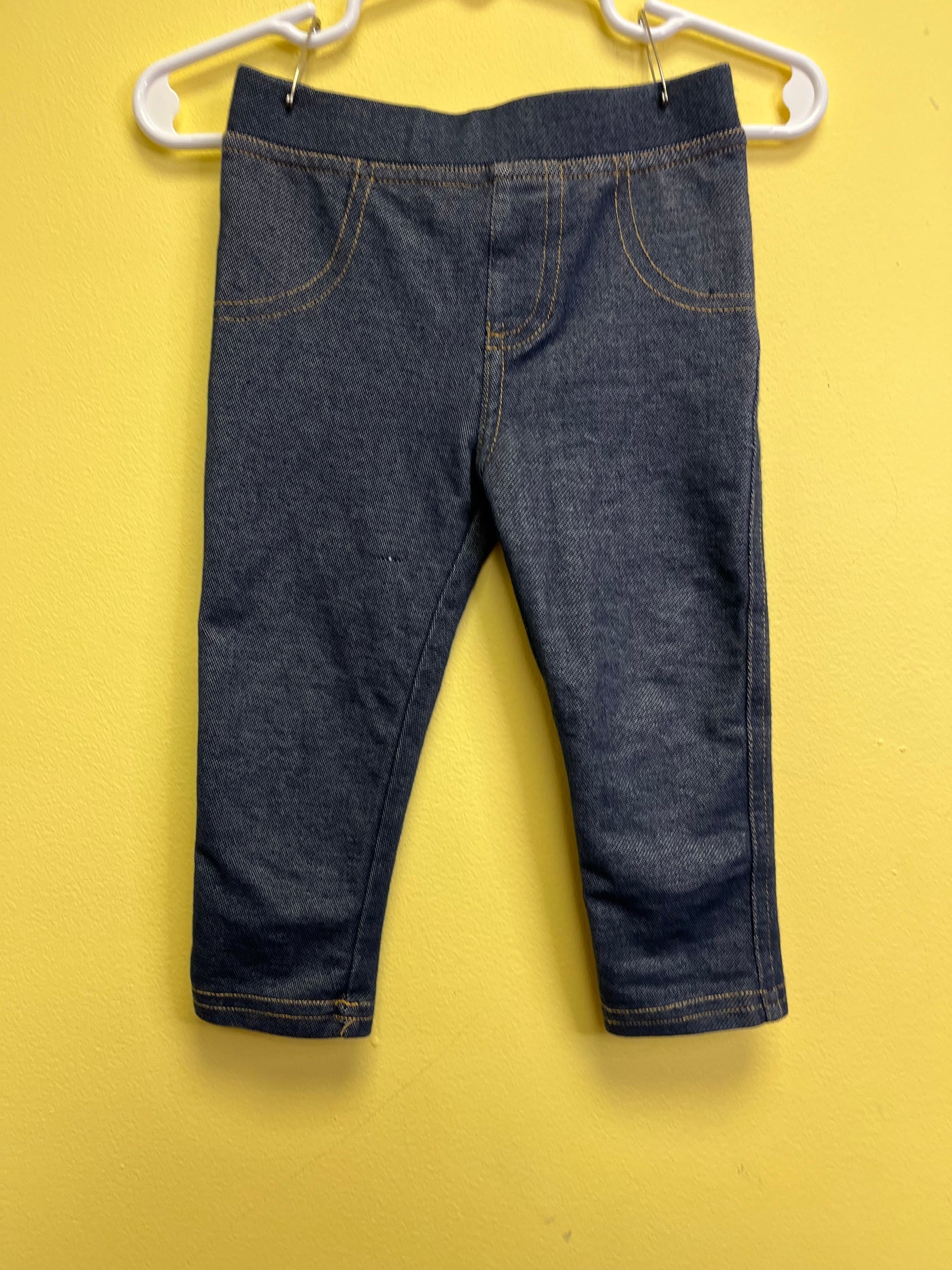 Girls 12 mo Blue Jean Pull On Pants