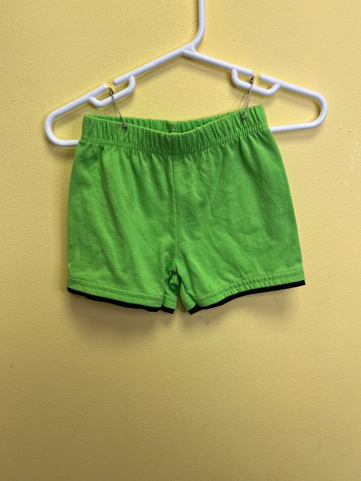 Boys 3-6 mo Green Pull On Shorts