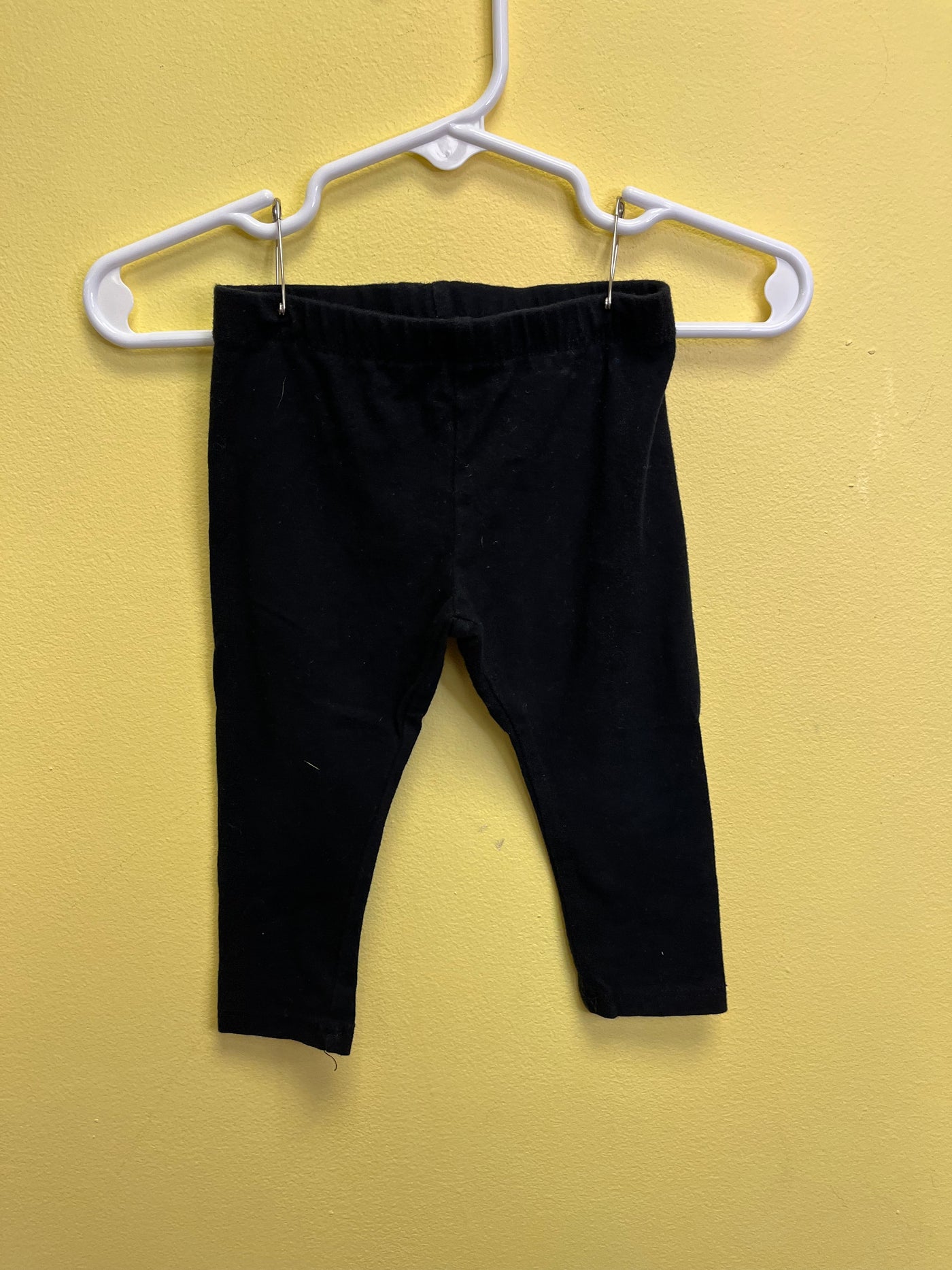 Girls 6 mo Black Pull On Pants