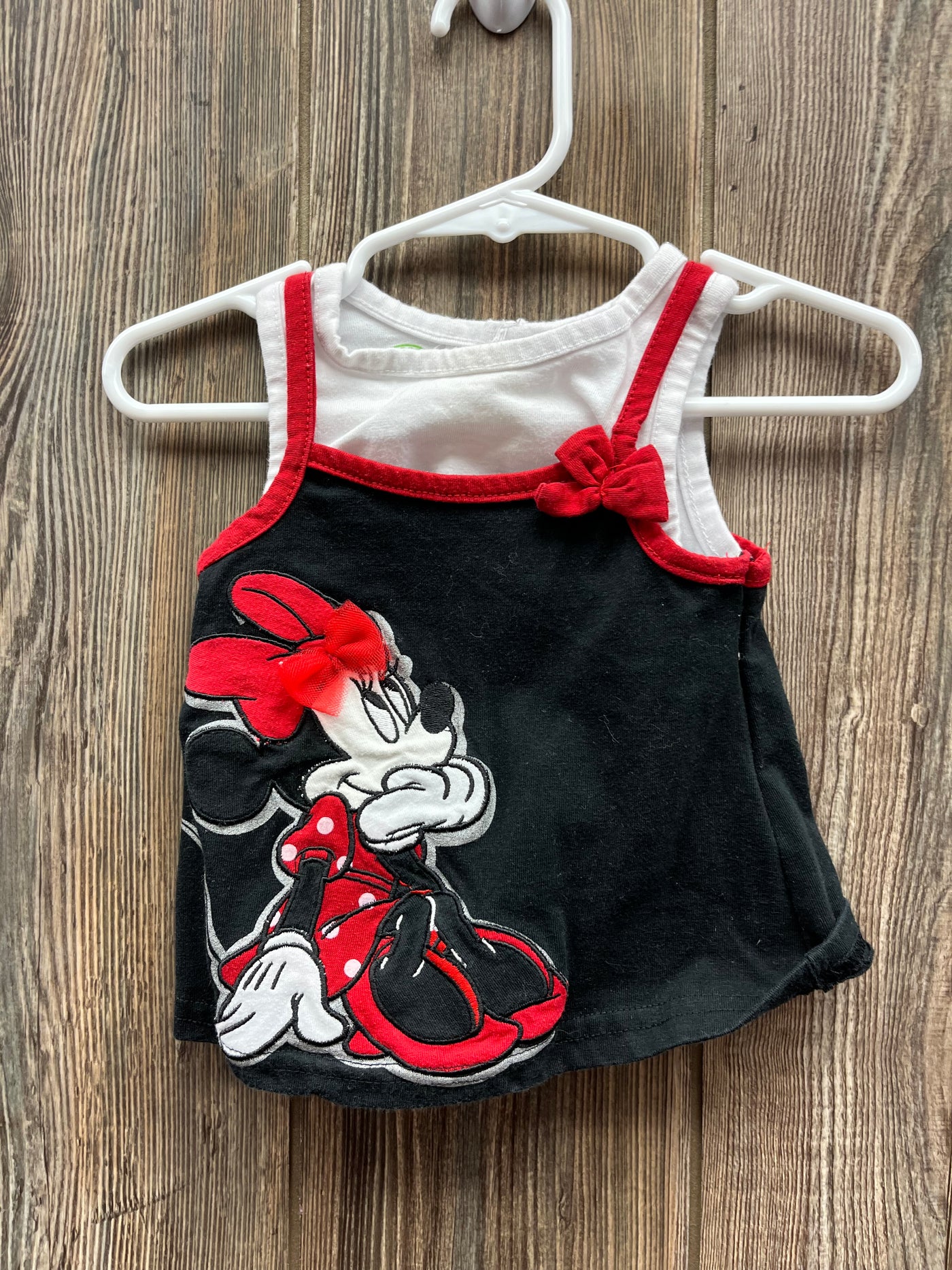 Girl 3-6 mo Black Minnie Mouse Disney Dress