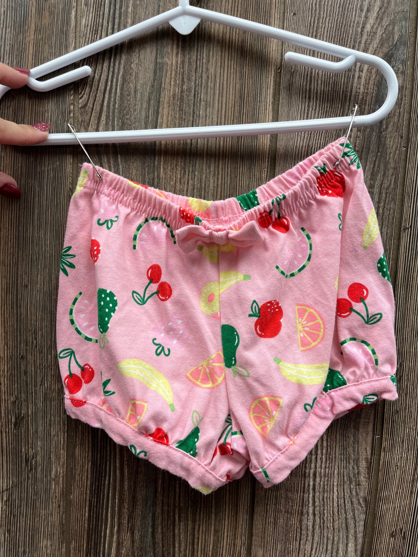 Girls  24 mo Pink Bummies with Fruit