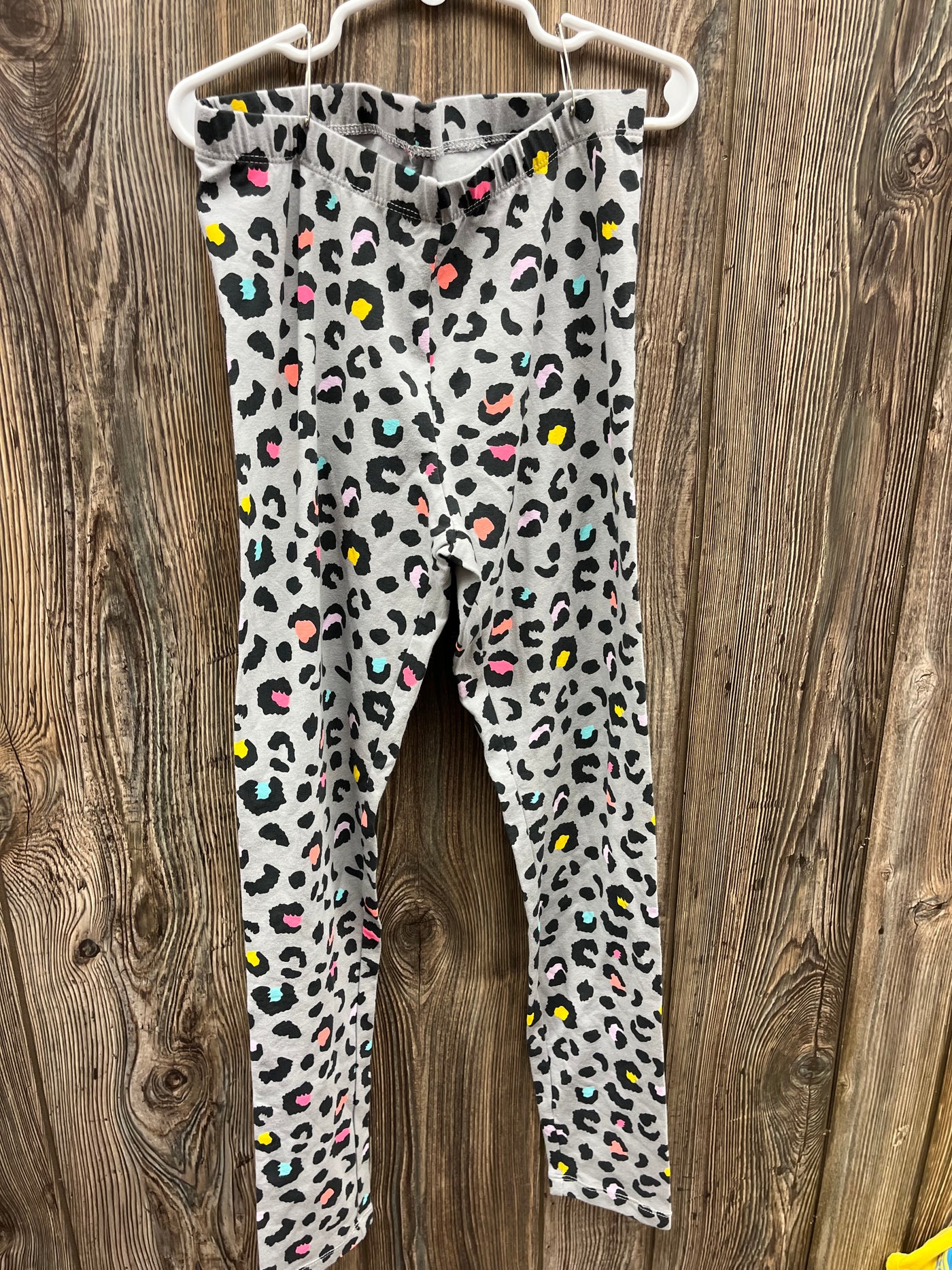 Girls 10/12 Colorful Cheetah Leggings