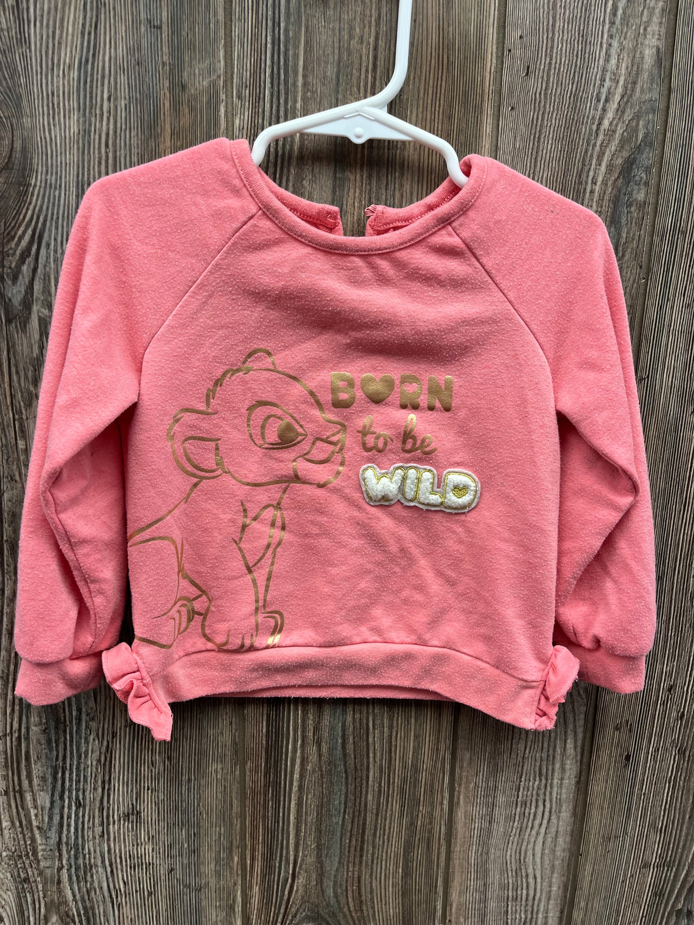 Girl 24 mo Born to be Wild Sweatshirt