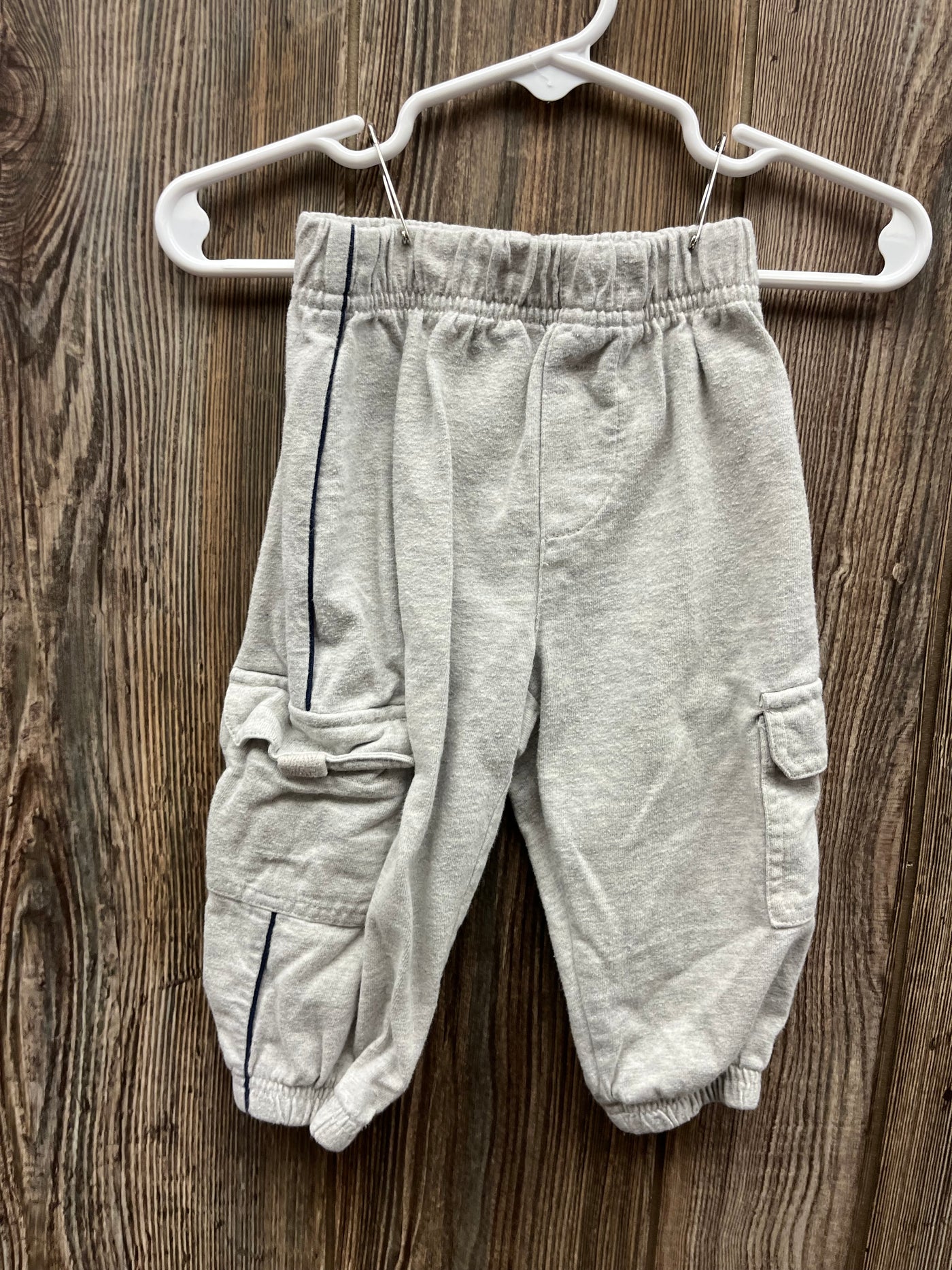 Boys 9 mo Tan Cargo Pull On Sweatpants