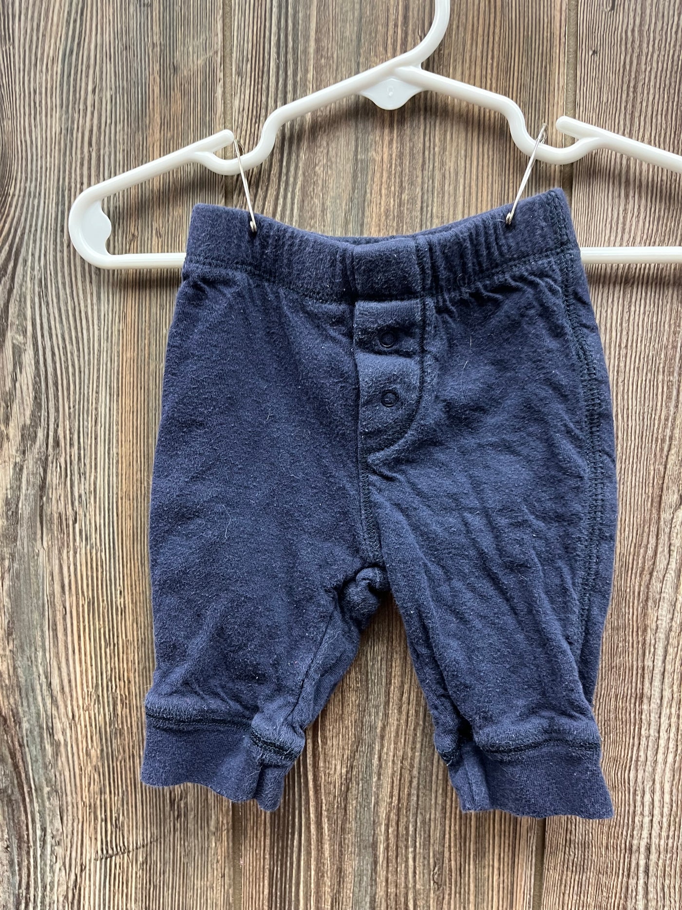 Boys 0-3 mo Navy Sweatpants