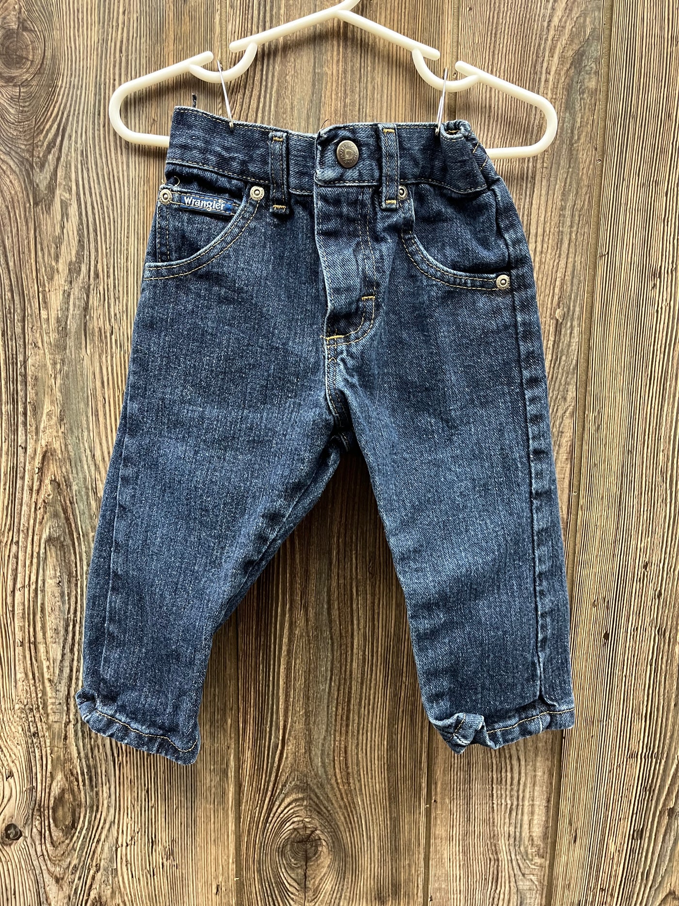 Girls 18 mo Blue Jean Pants with Zipper and  Button