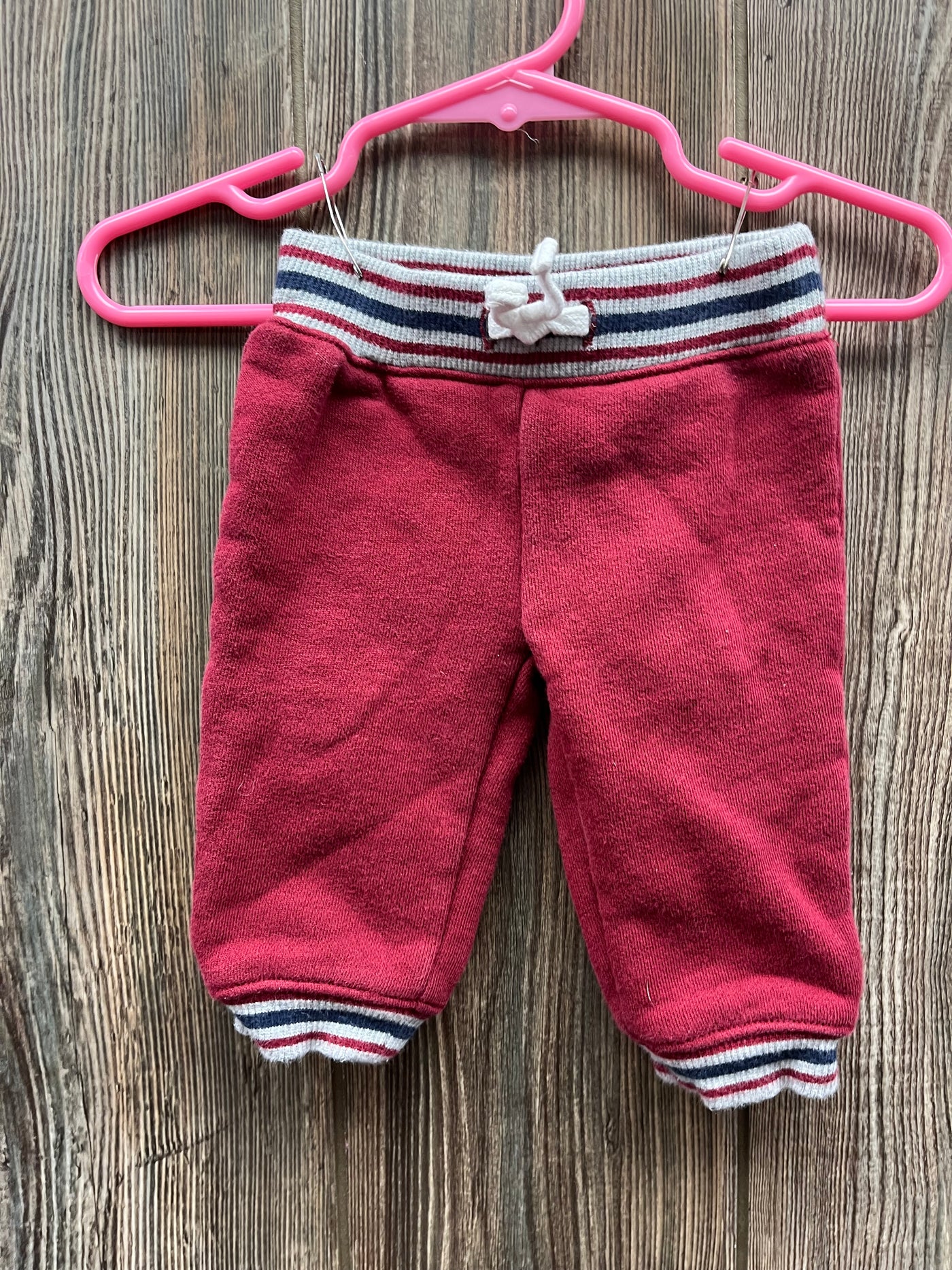 Boys 3 mo Red Sweatpants