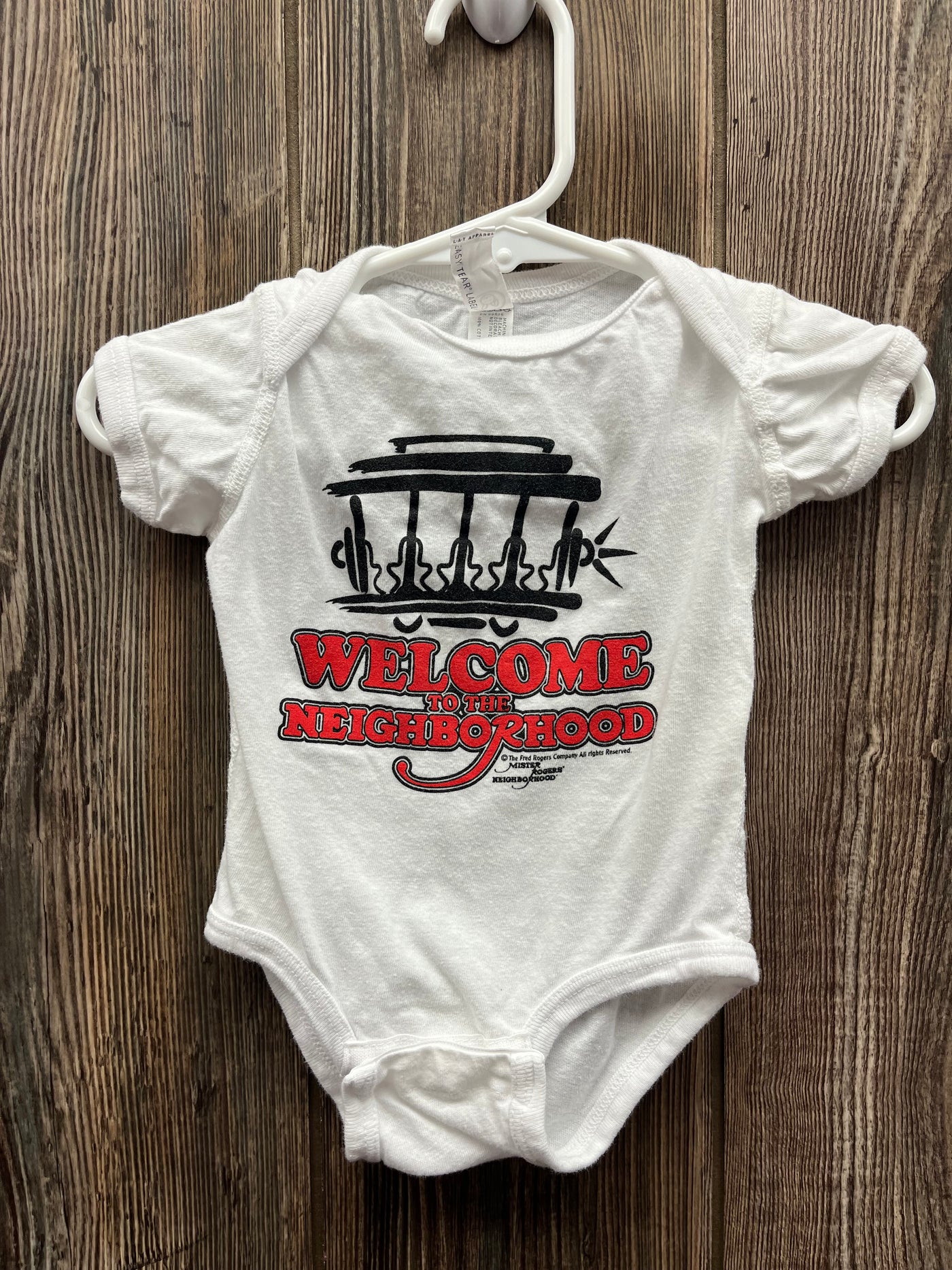 Boys 6 mo Welcome to the Neighborhood Onesie