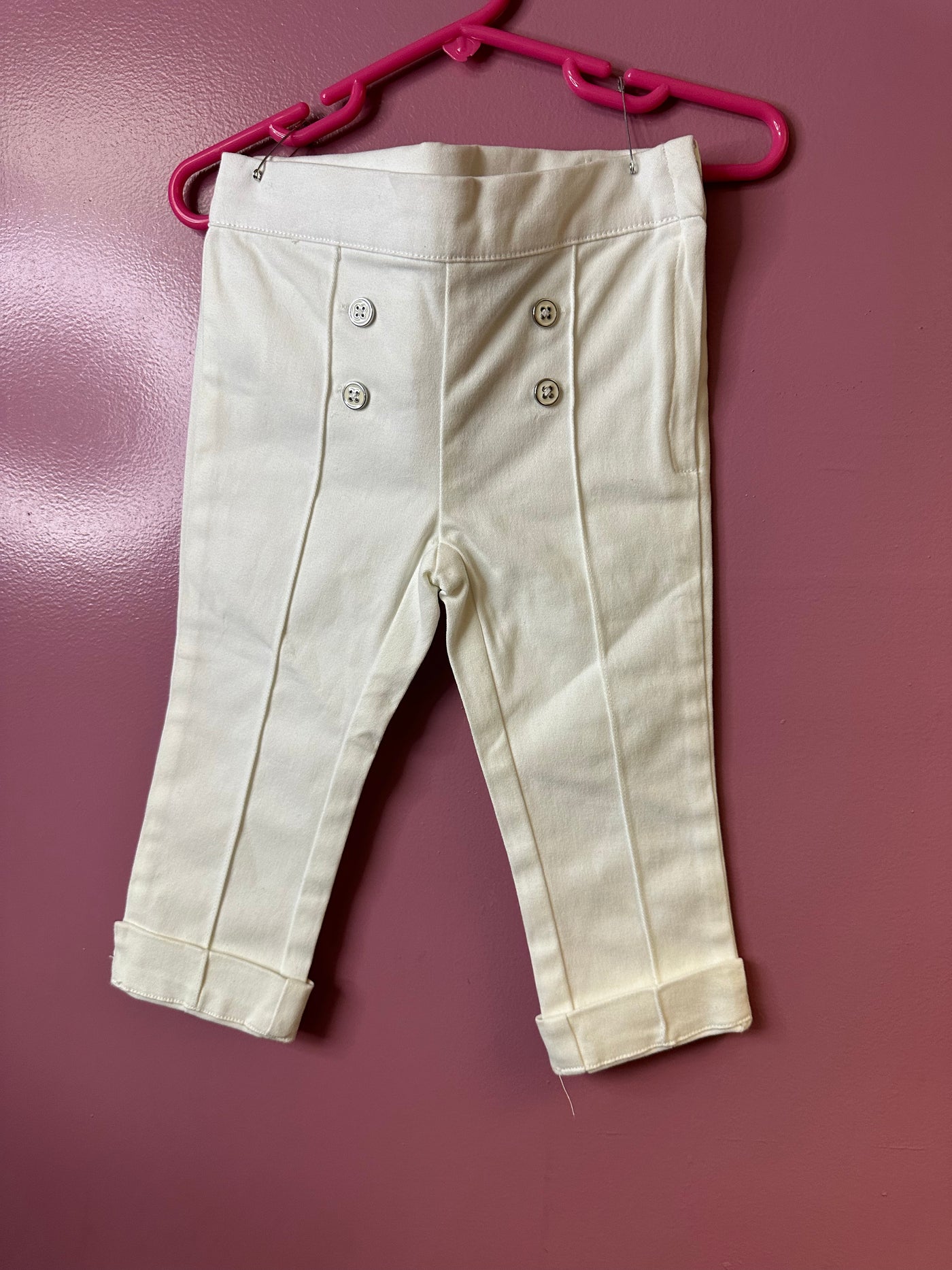 Girls 2T Janie and Jack White Pants