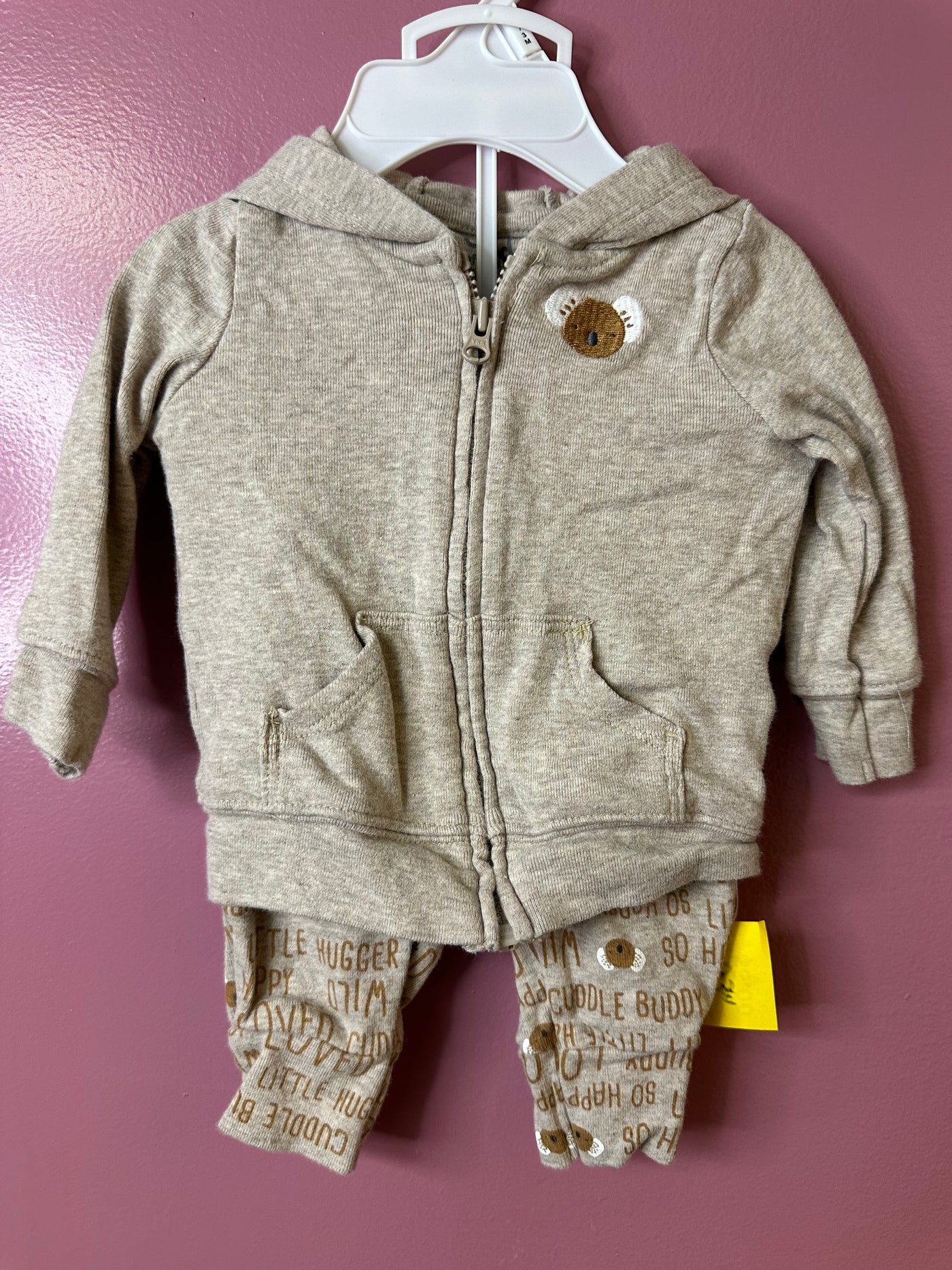 Boy 0-3 mo Brown Koala Outfit