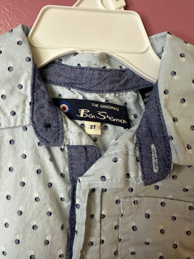 Boys 2T Ben Sherman Blue Outfit