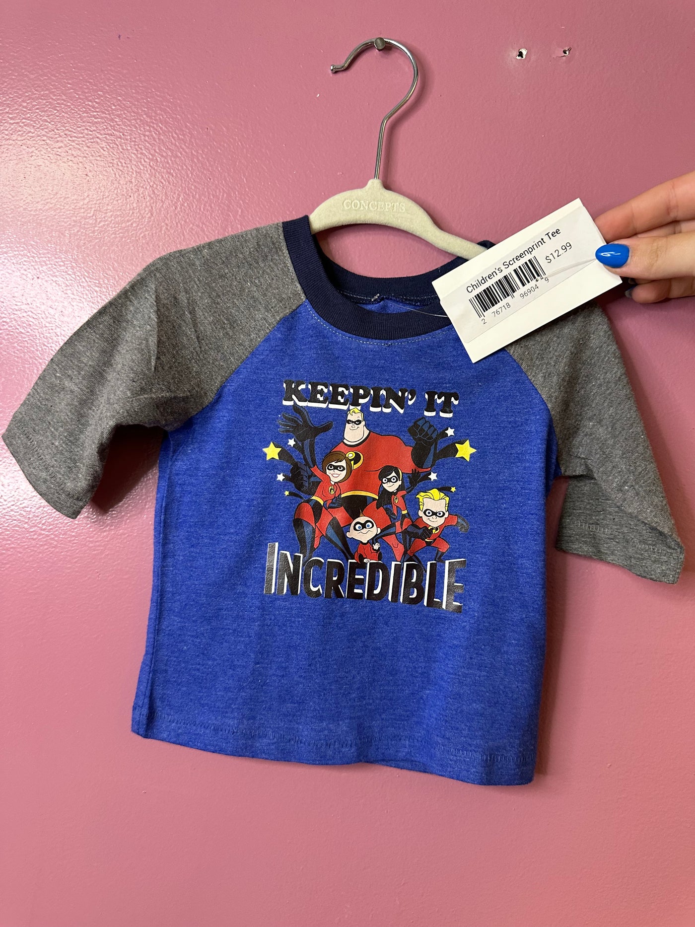 Boys 3-6 mo NEW Incredibles Shirt