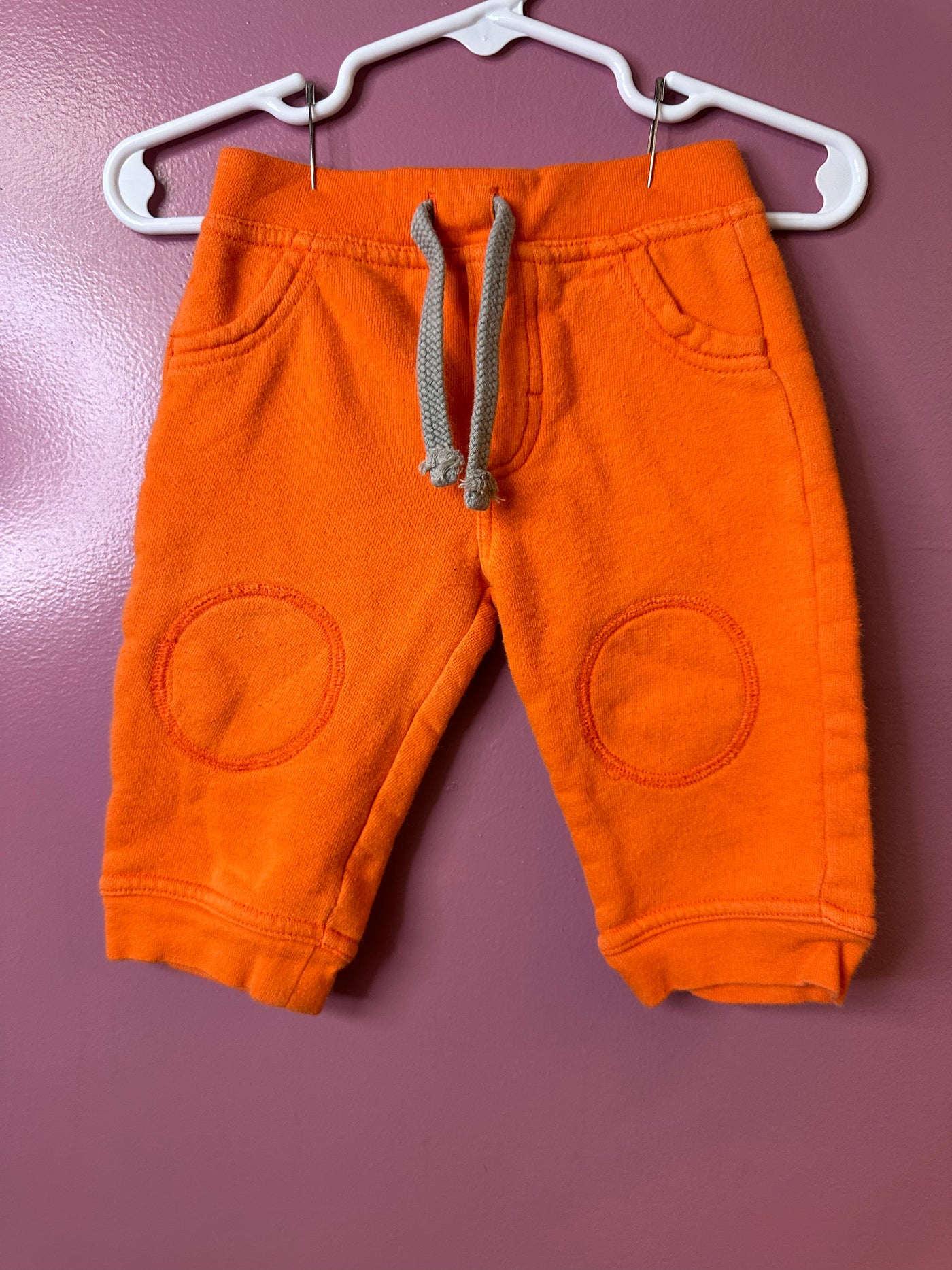 Boys 6-12 mo Orange Pants