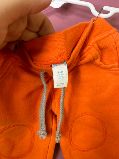 Boys 6-12 mo Orange Pants