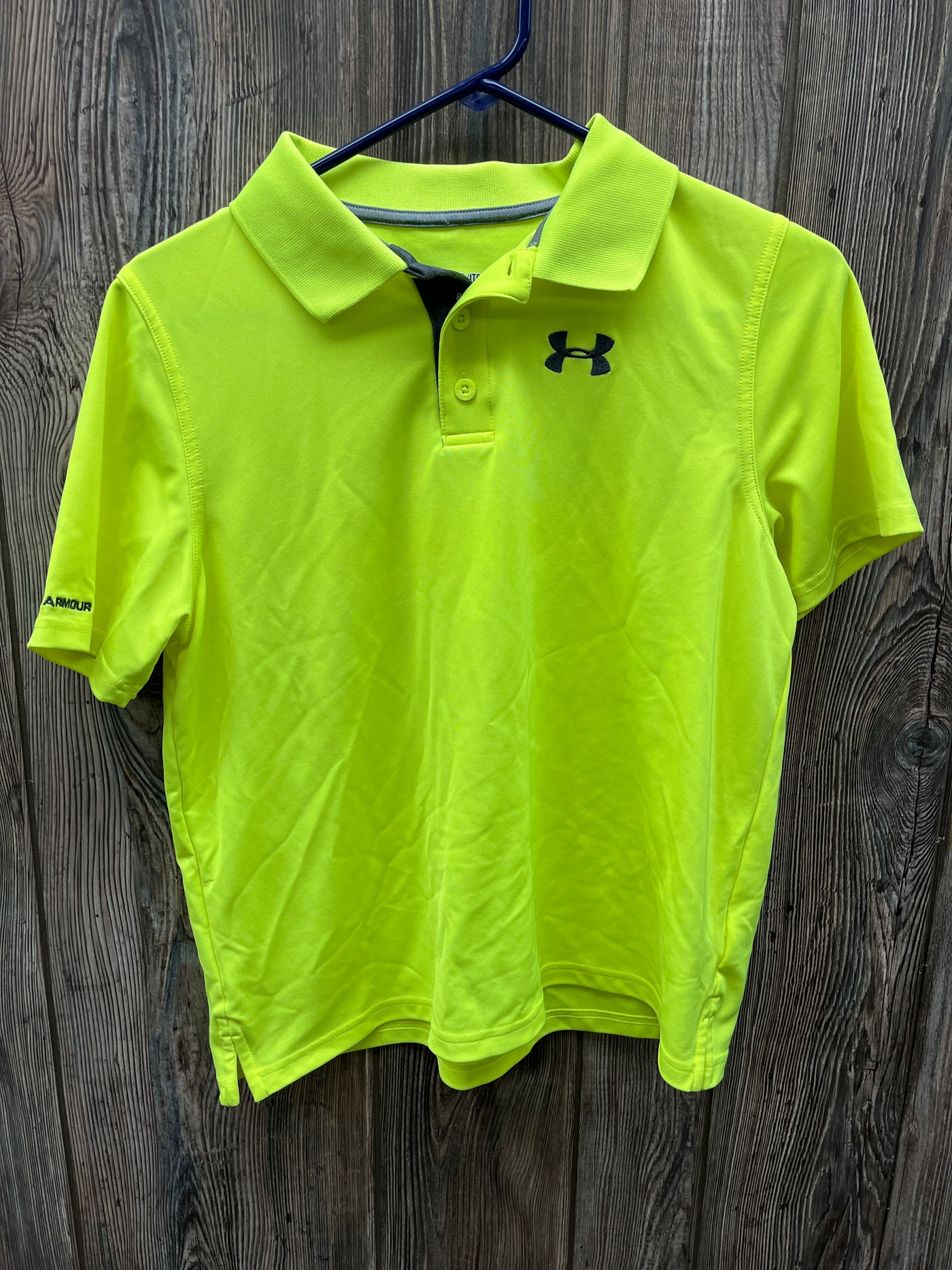 Boys Youth X Lkarge Neon Under Armour Polo