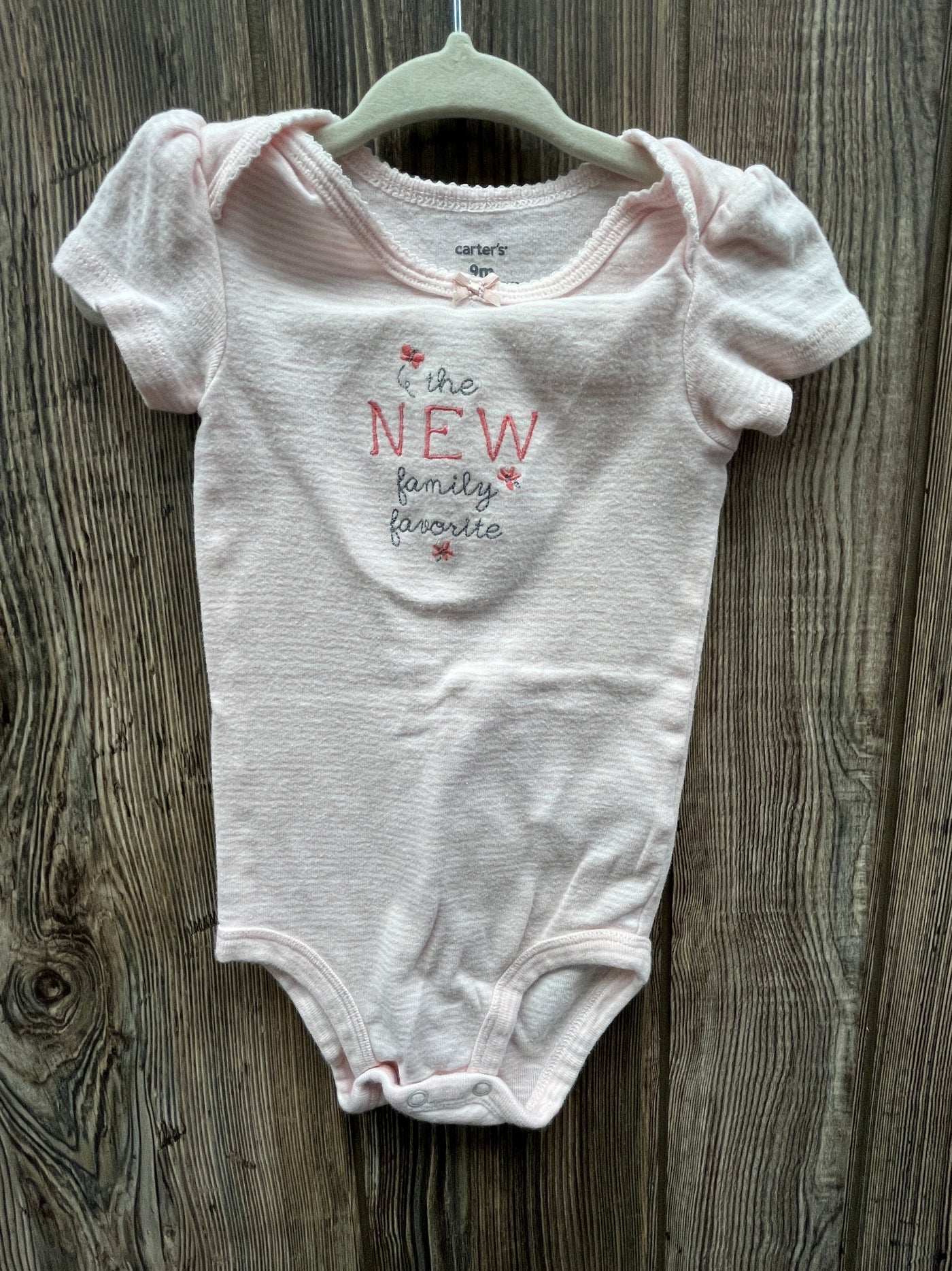 Girl 9 mo New Family Favorite Onesie