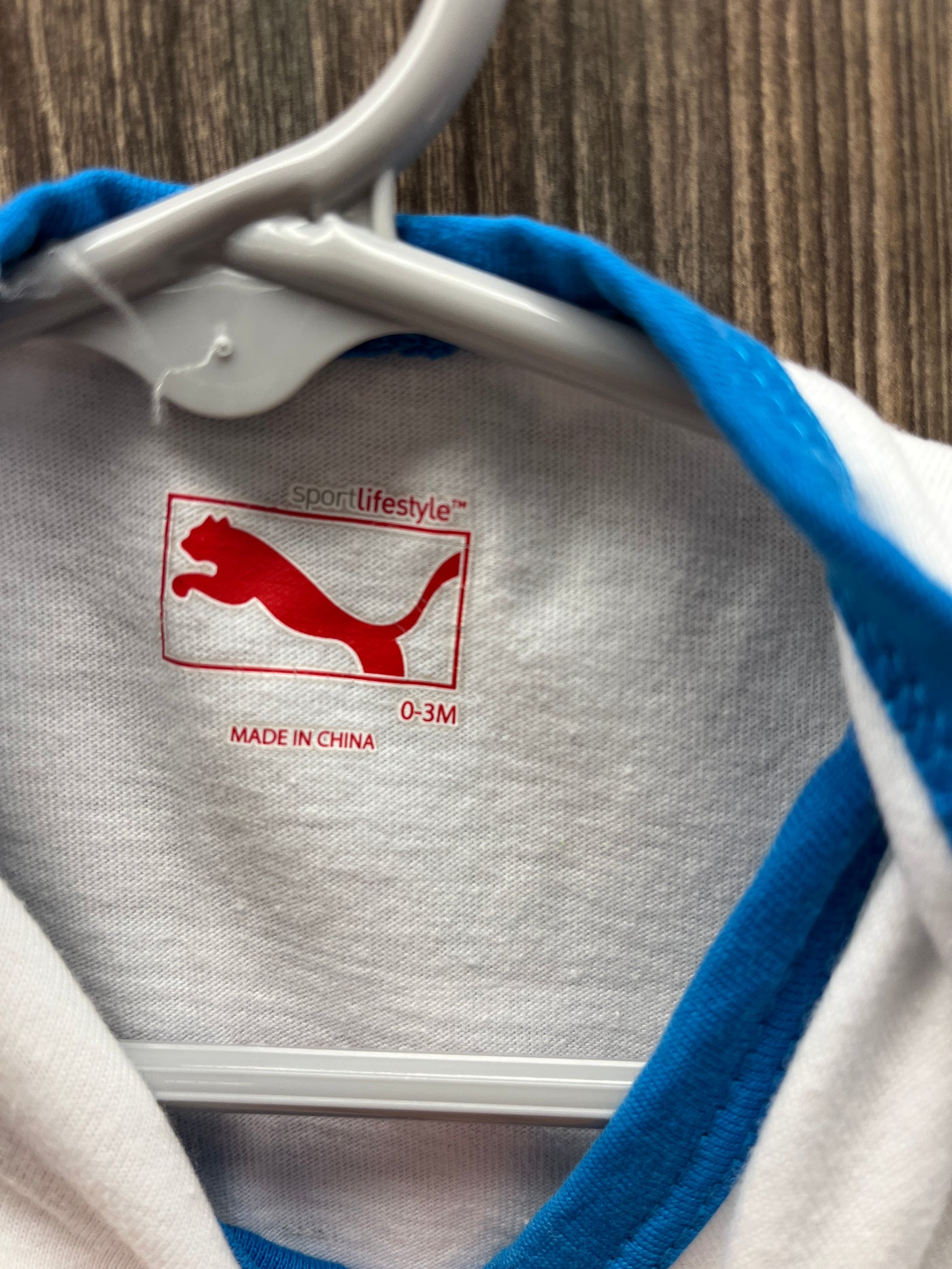 Boys 0-3 mo Puma Onesie with Shoe