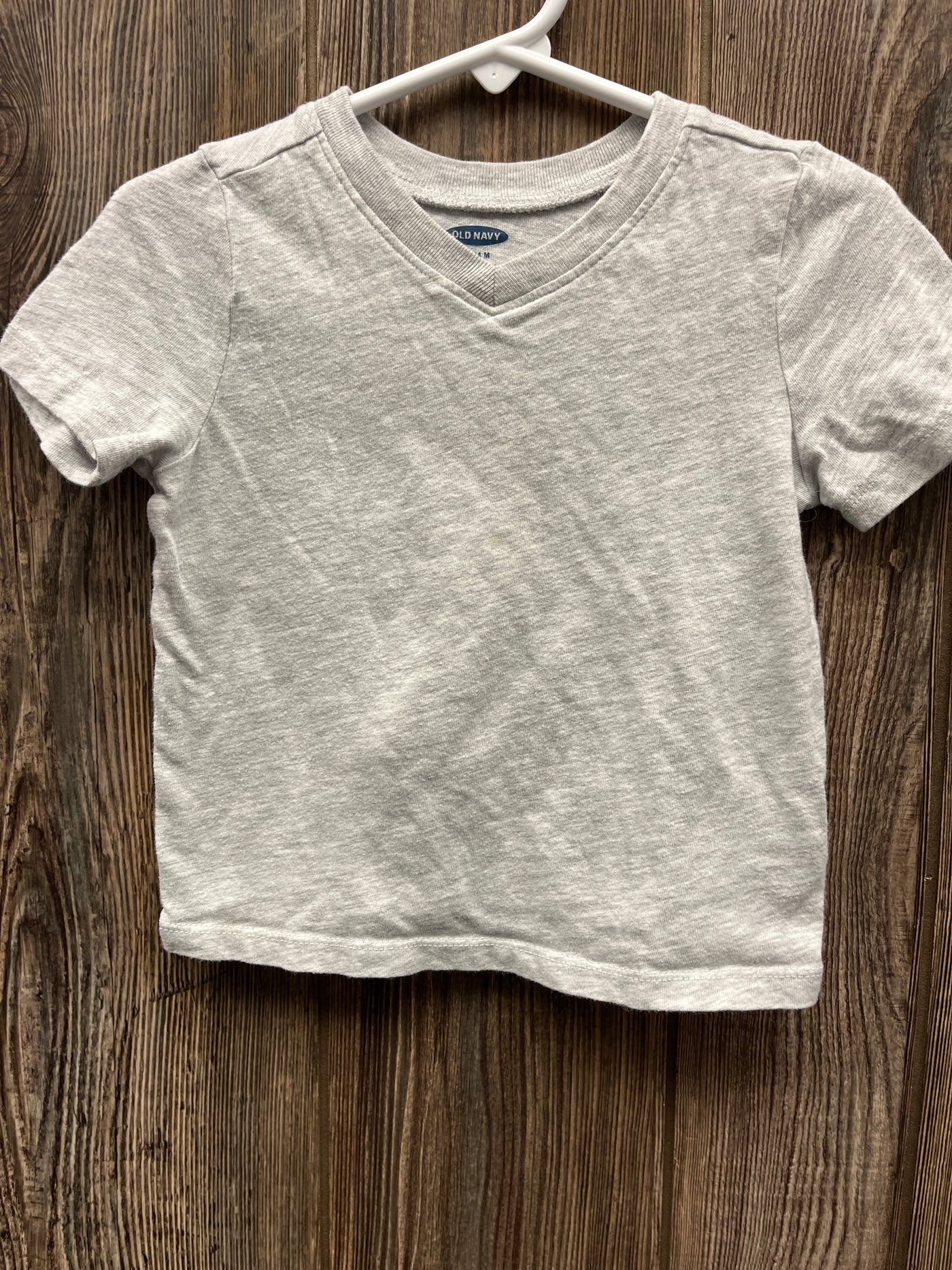 Boys 18-24 mo Gray Short Sleeve Shirt