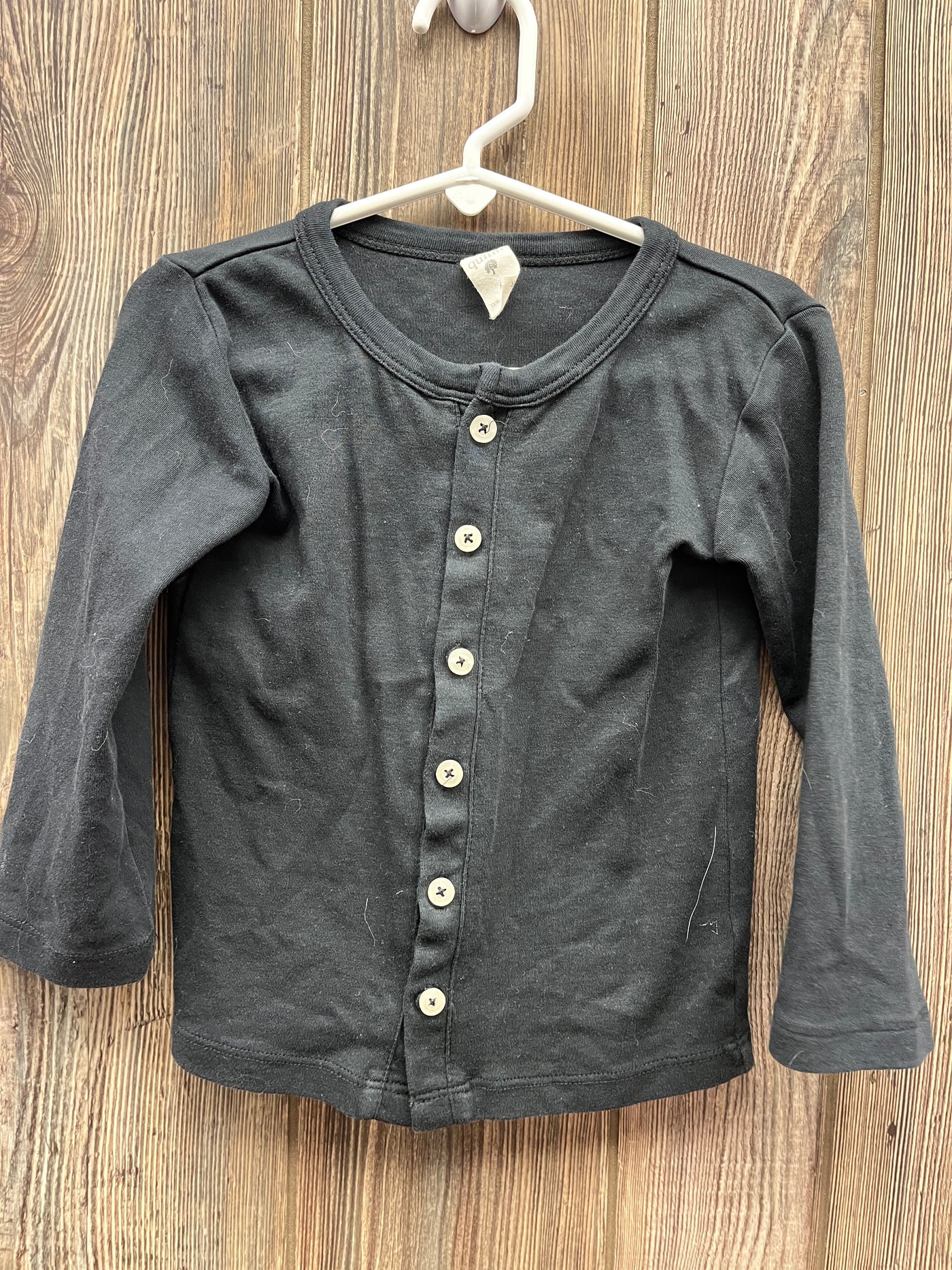 Girl 4T Black Kate Quinn Button Down Shirt