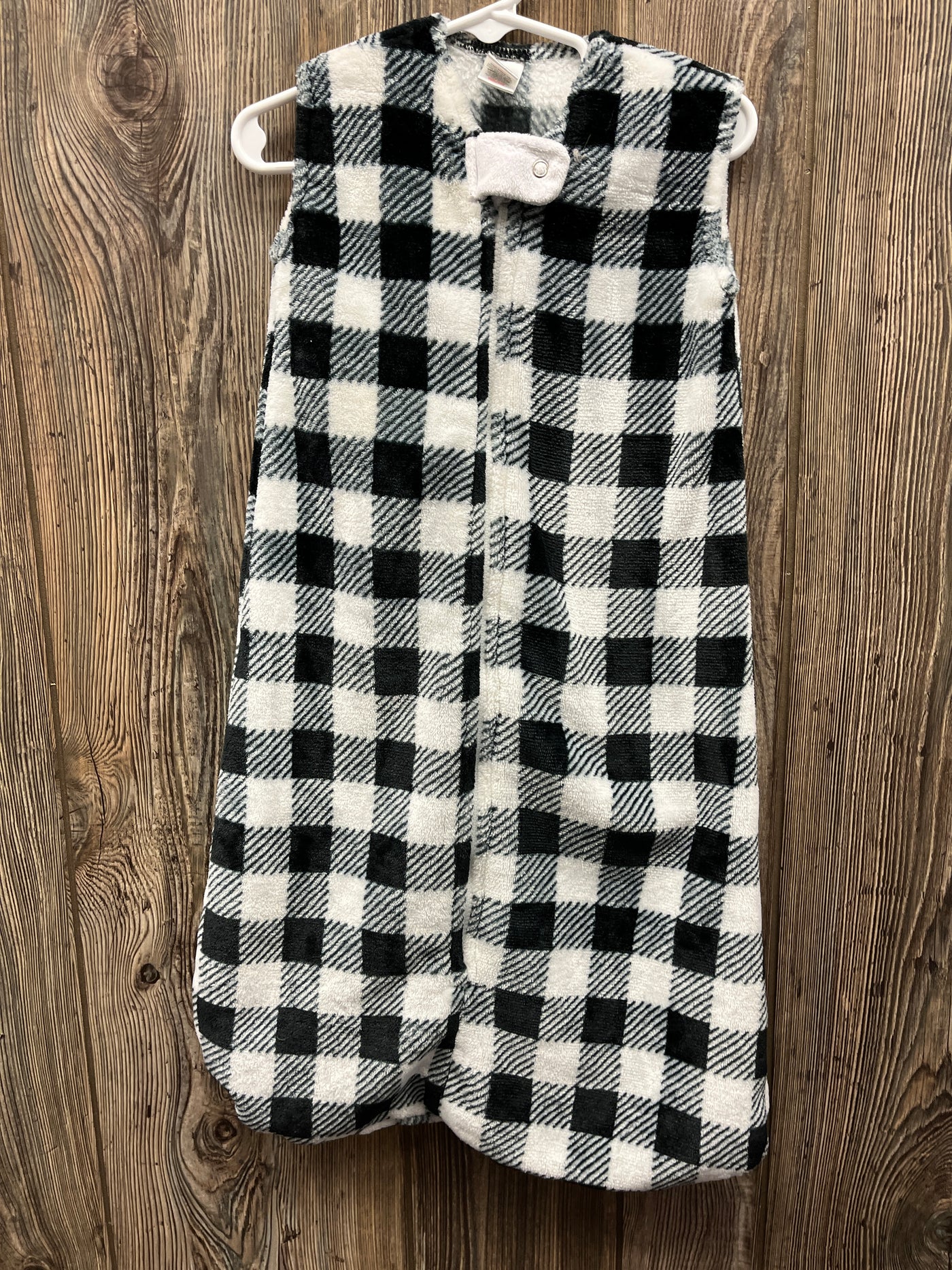 Boys 6-12 mo Plaid Fleece Sleep Sack