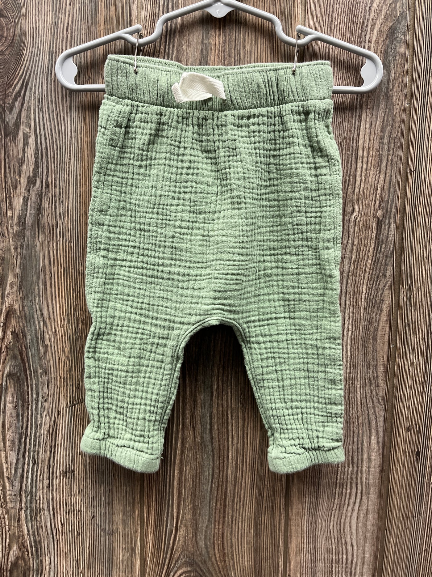 Boys 12 mo Green Pull On Pants