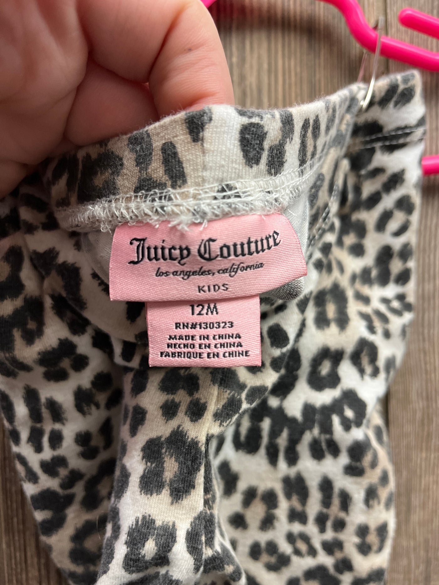 Girls 12 mo Cheetah Juicy Couture Pants