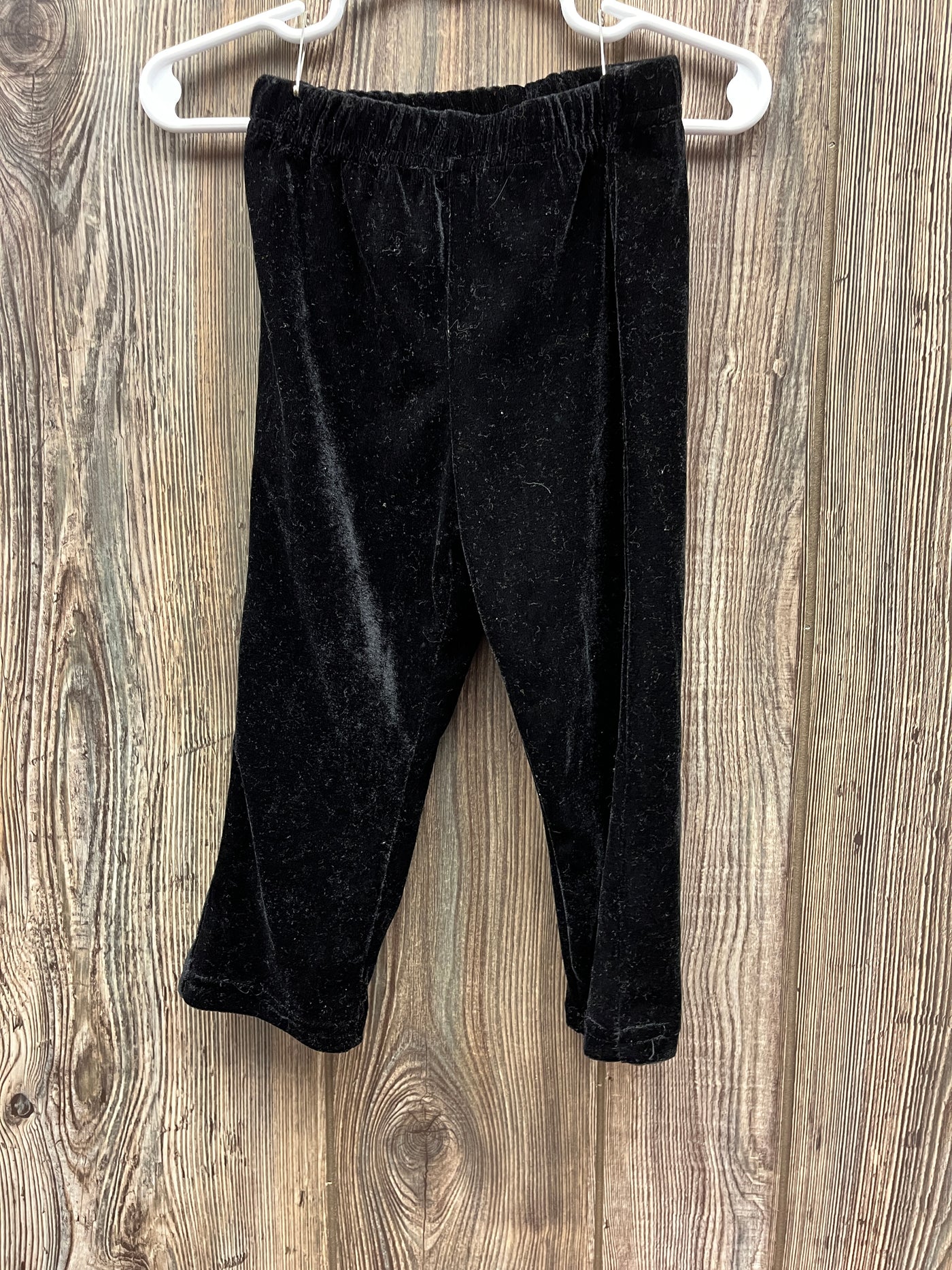 Girls 24 mo Black Velvet Pants