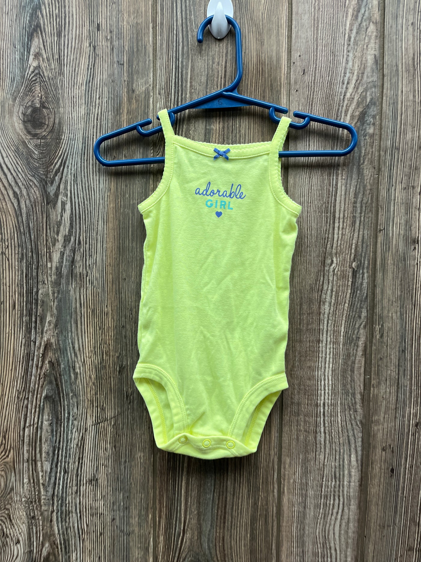 Girl 9 mo Adorable Girl Tank Onesie