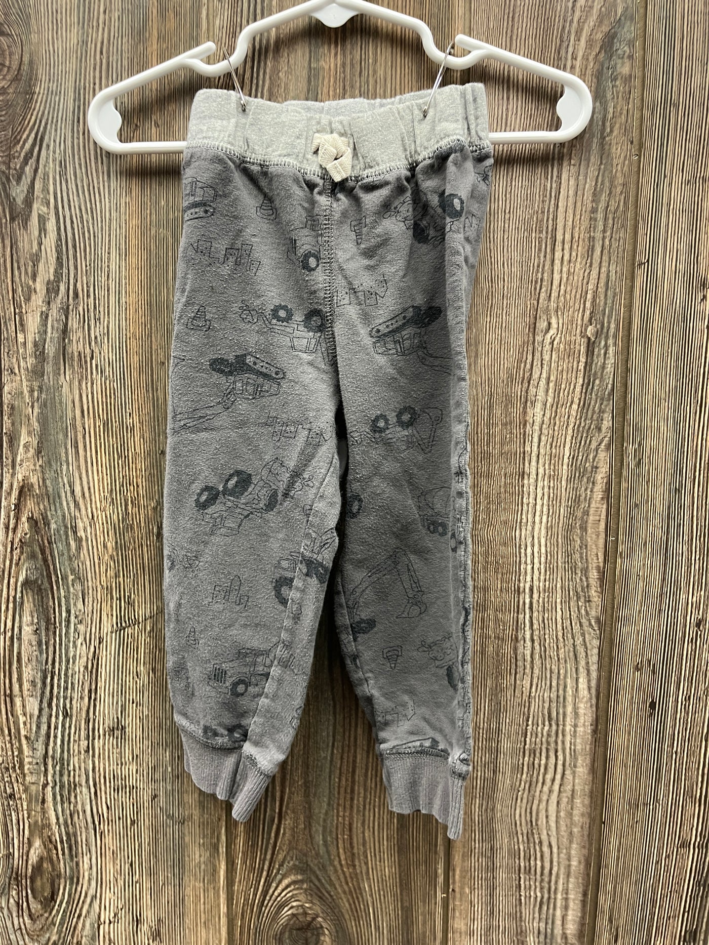 Boys 18 mo Gray Construction Sweatpants Pants