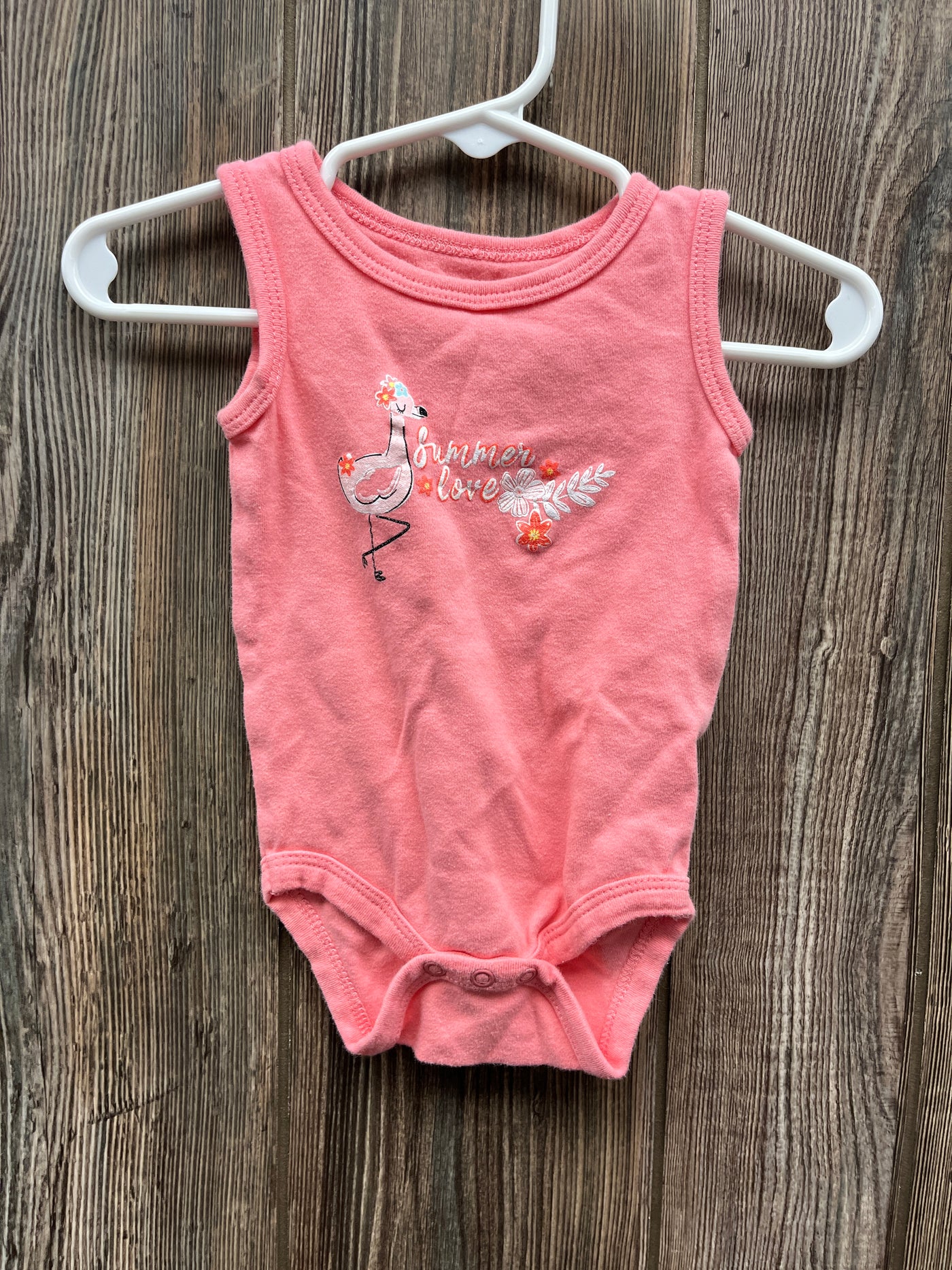 Girl 6-9 mo Sumer Love Short Sleeve Onesie