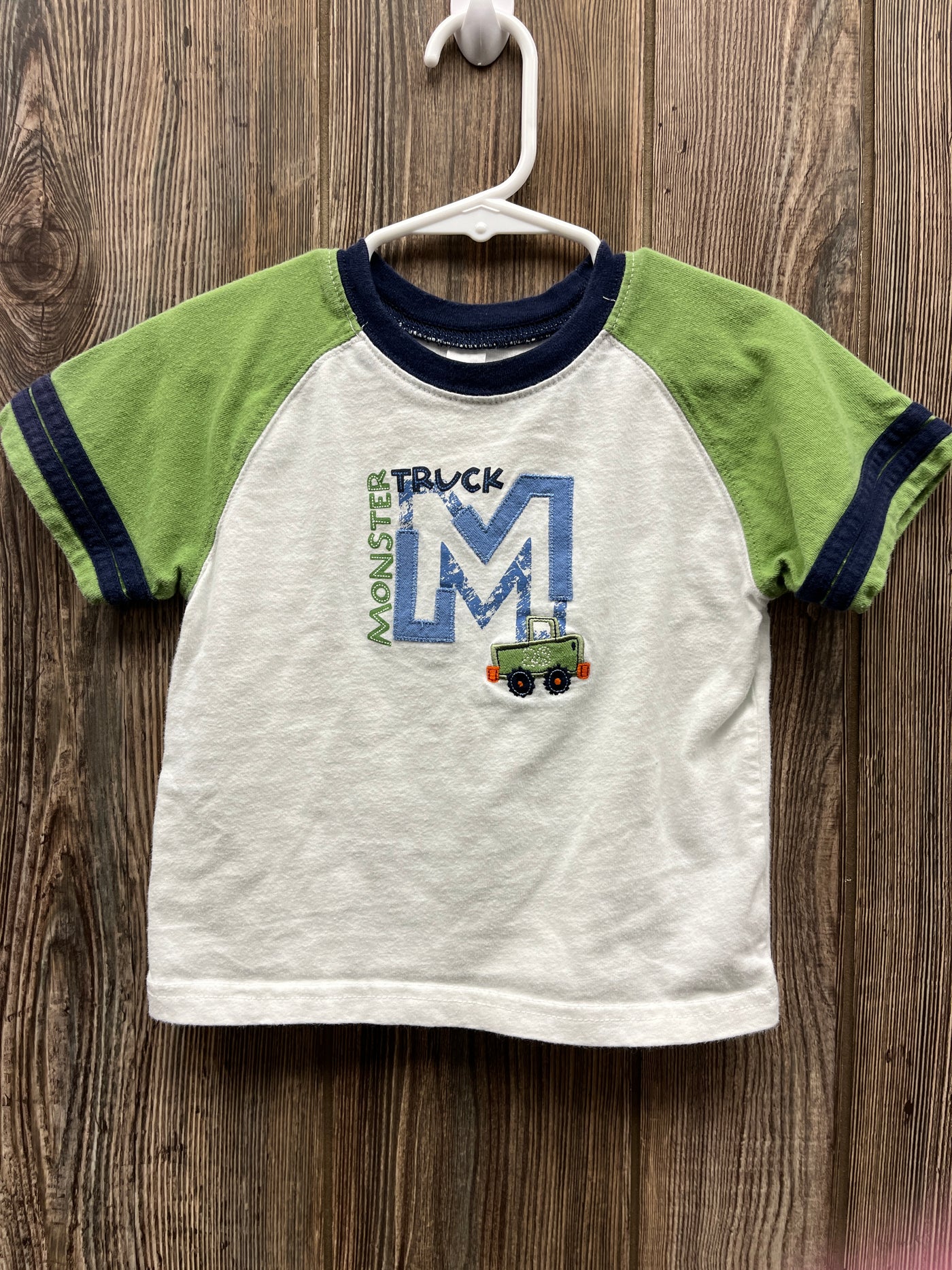 Boys 24 mo Monster Truck Short Sleeve Shirt