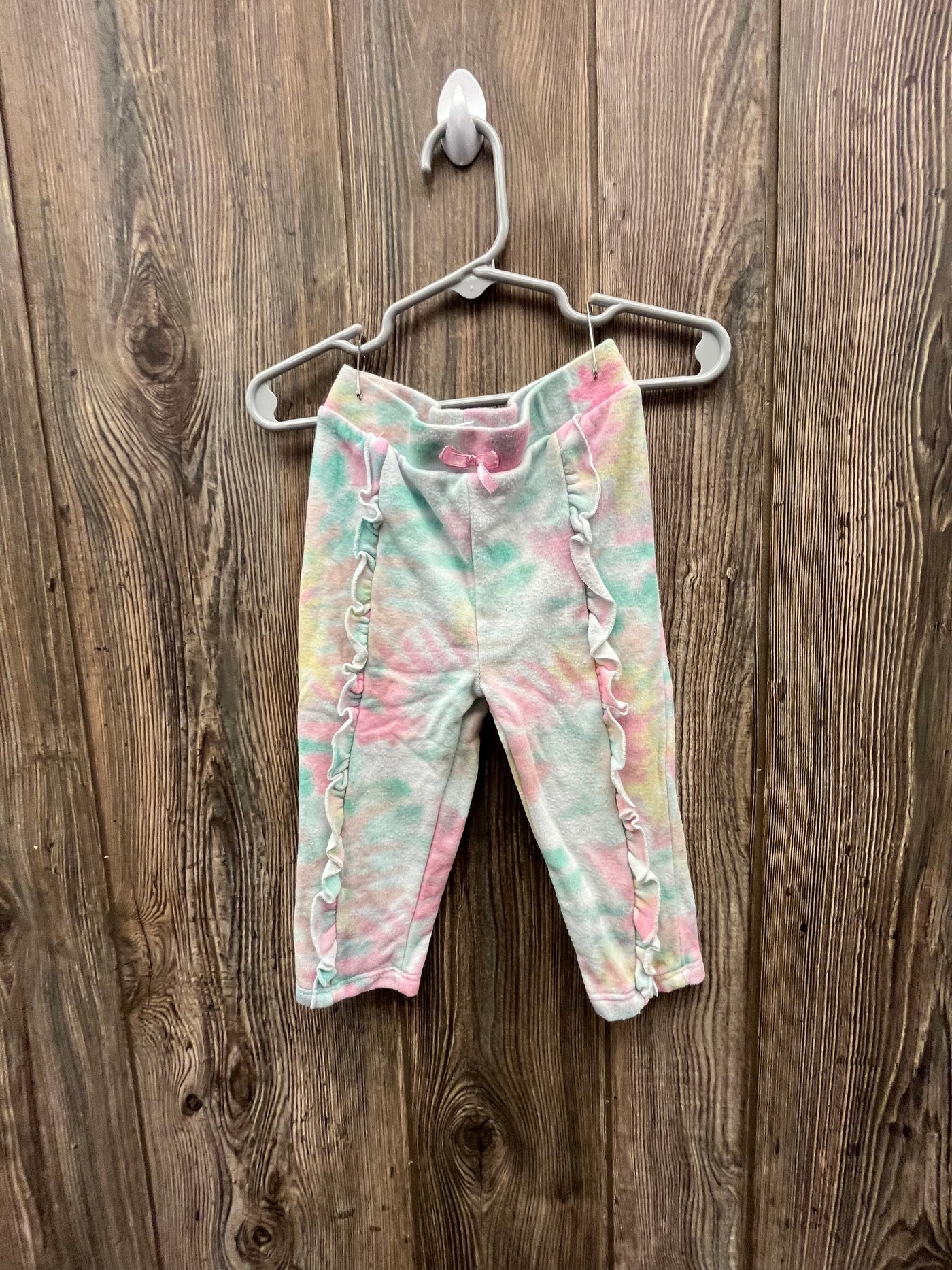 Girls 18 mo Pastel Tie Dye Pull On Leggings