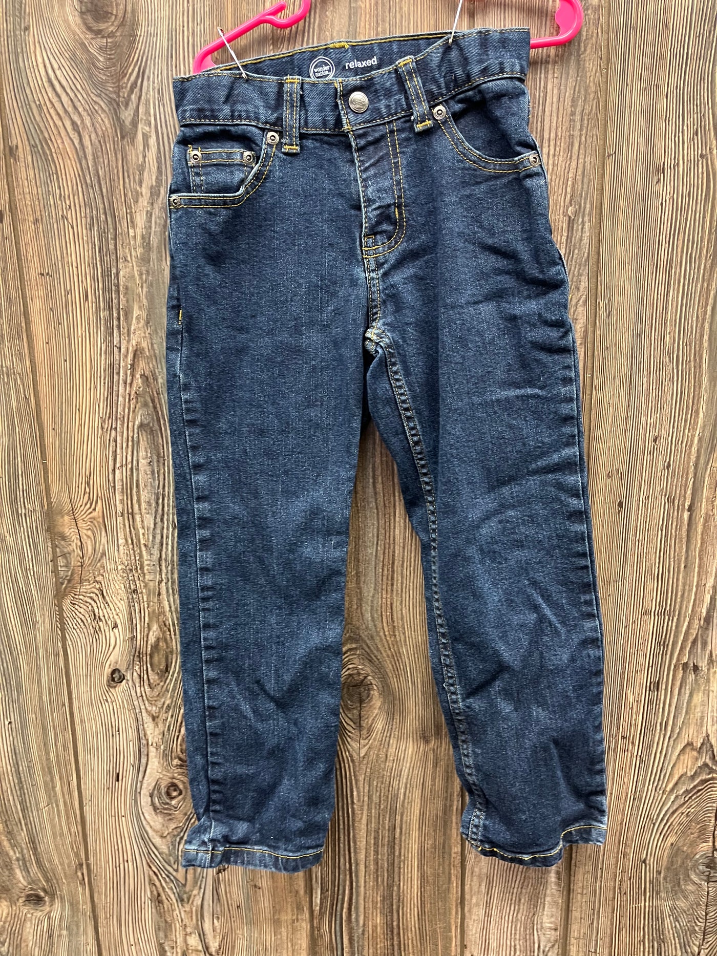 Boys 6 Blue Regular Cut Jeans